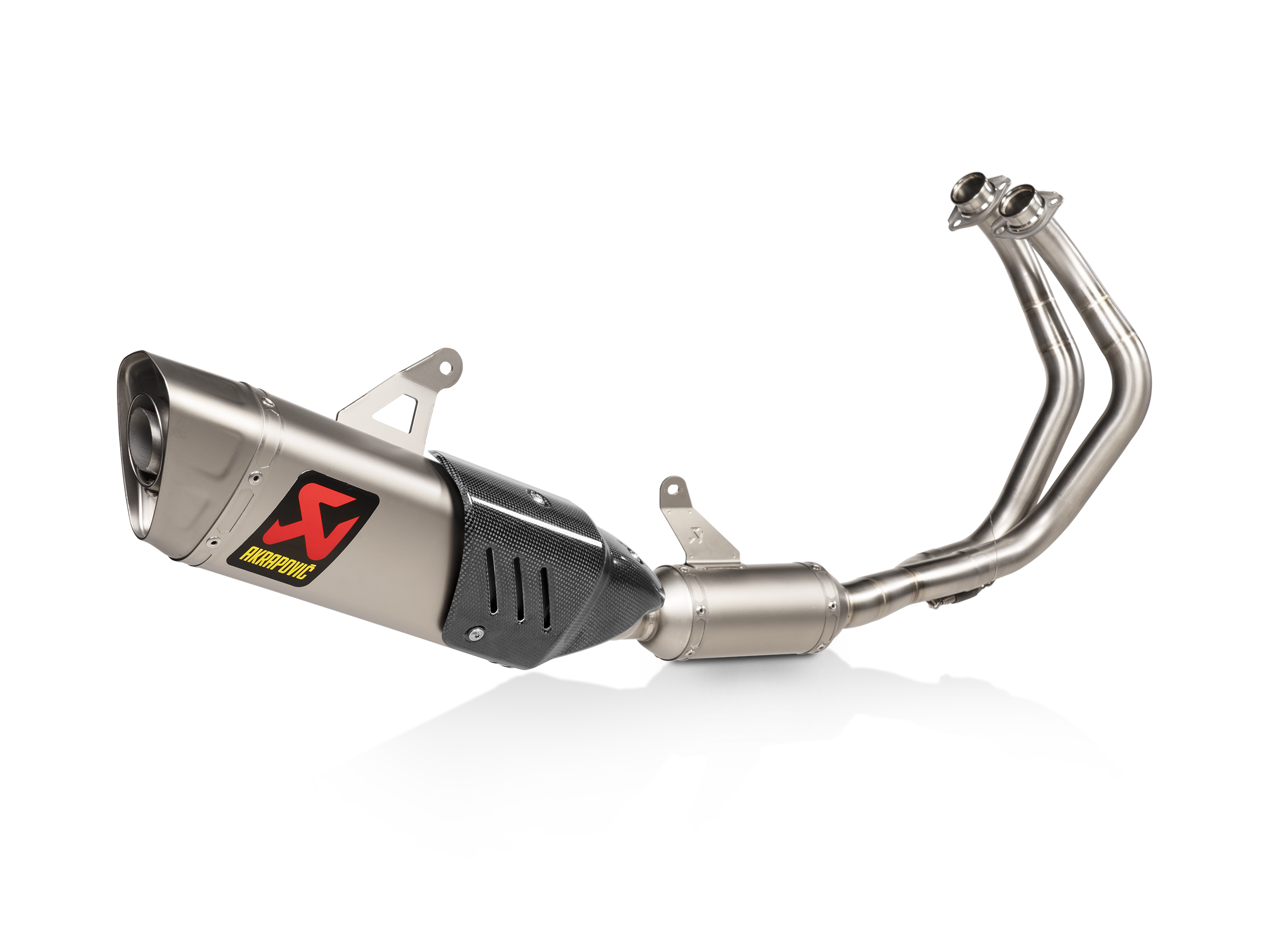 AKRAPOVIC TERMINALE TITANIO RACING YAMAHA R7 2021-24 - AKRAPOVIC