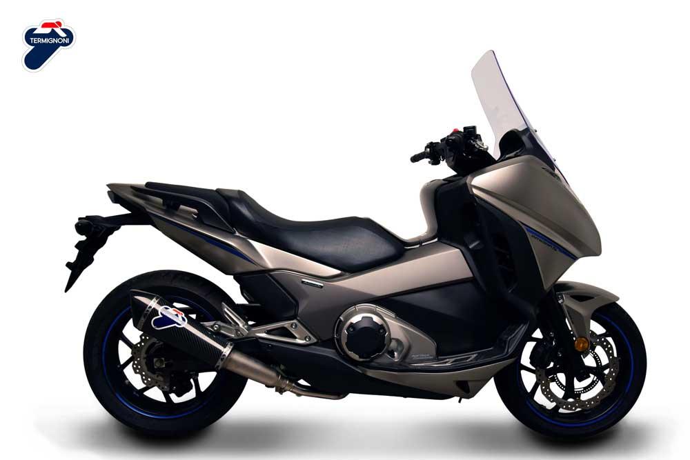 TERMINALE SCARICO TERMIGNONI OMOLOGATO CONICAL CARBONIO HONDA NC 700 X 2012 - 18