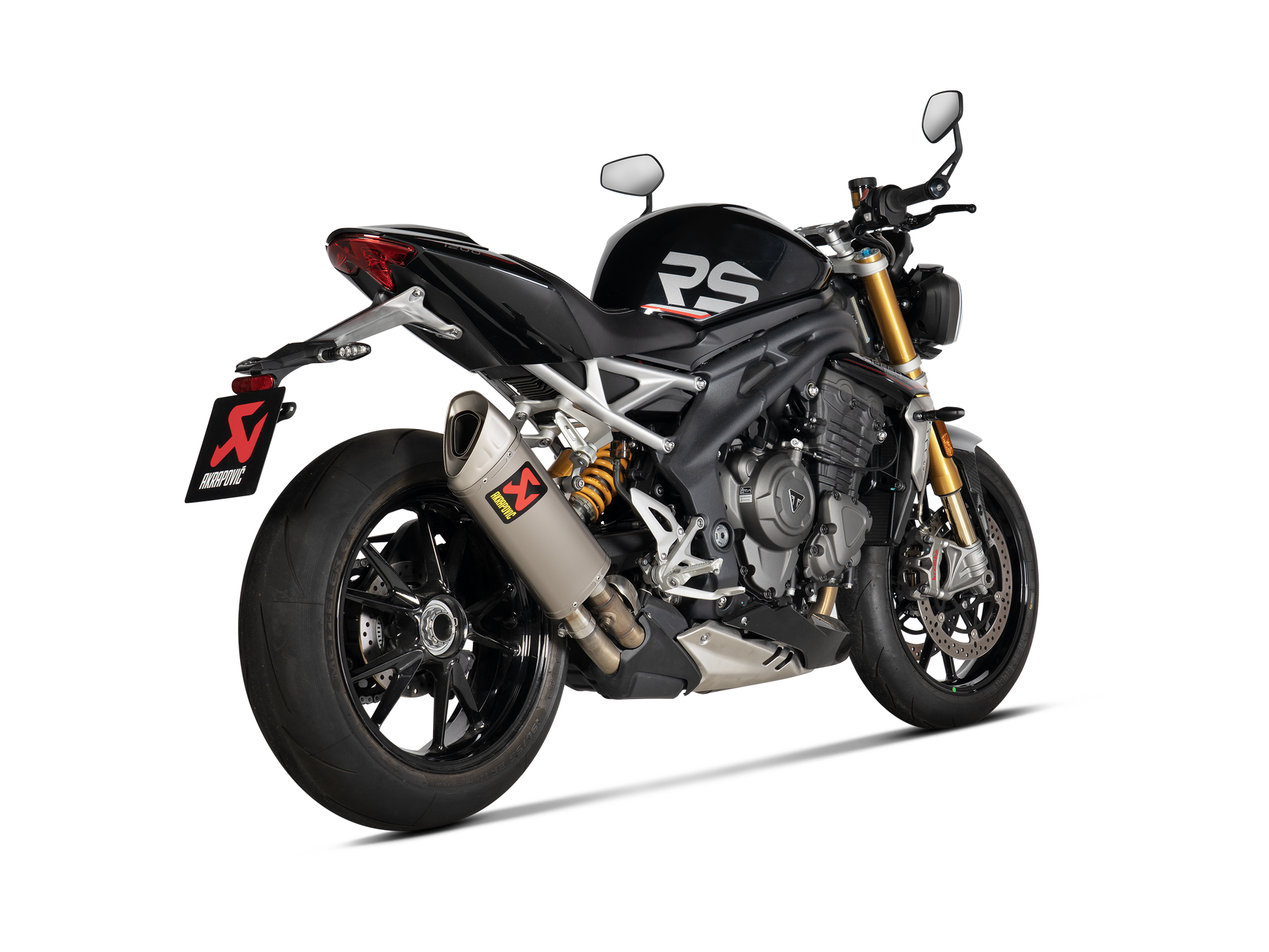 AKRAPOVIC TERMINALE TITANIO OMOLOGATO TRIUMPH SPEED TRIPLE 1200 RS / RR 2021-24 - AKRAPOVIC immagine 3