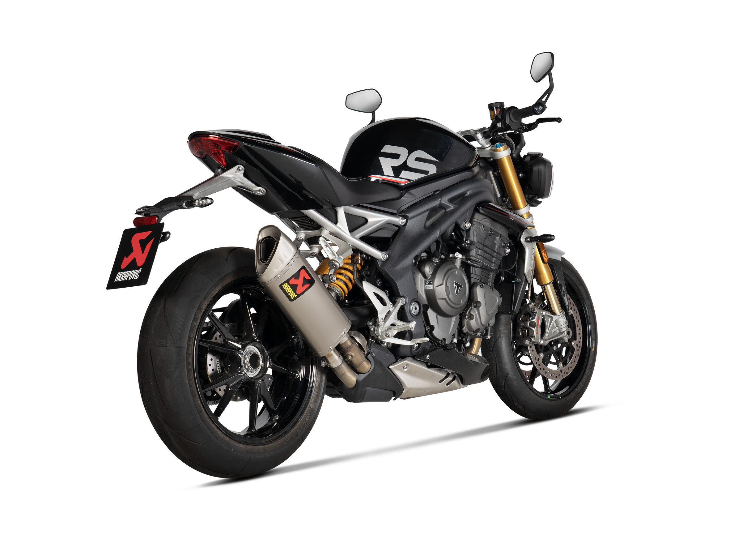 AKRAPOVIC TERMINALE TITANIO OMOLOGATO TRIUMPH SPEED TRIPLE 1200 RS / RR 2021-24 - AKRAPOVIC immagine 3