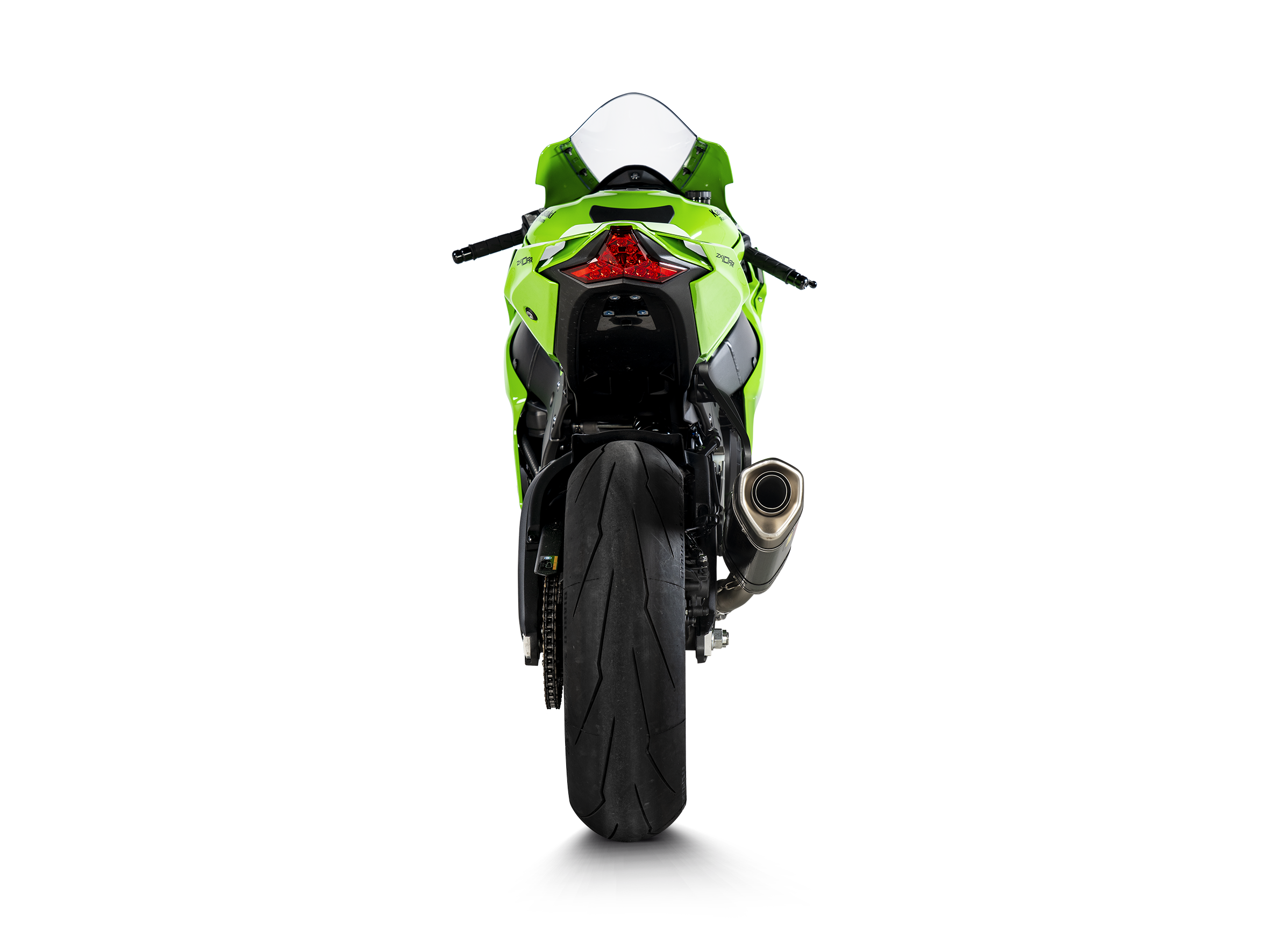 AKRAPOVIC TERMINALE CARBONIO OMOLOGATO KAWASAKI NINJA ZX 10R / 10RR 2021-25 - AKRAPOVIC immagine 4