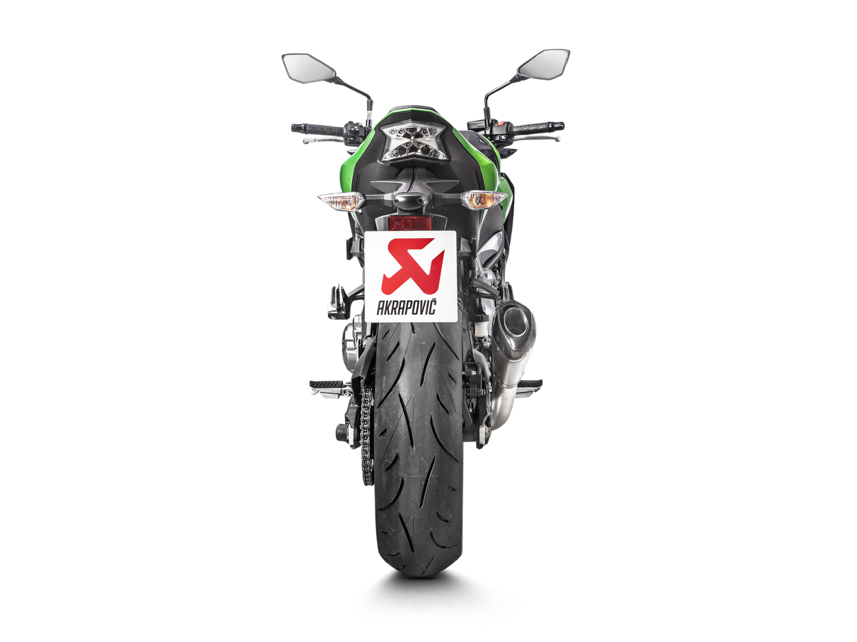 AKRAPOVIC TERMINALE TITANIO RACING KAWASAKI Z900 A2 2017-24 - AKRAPOVIC immagine 4