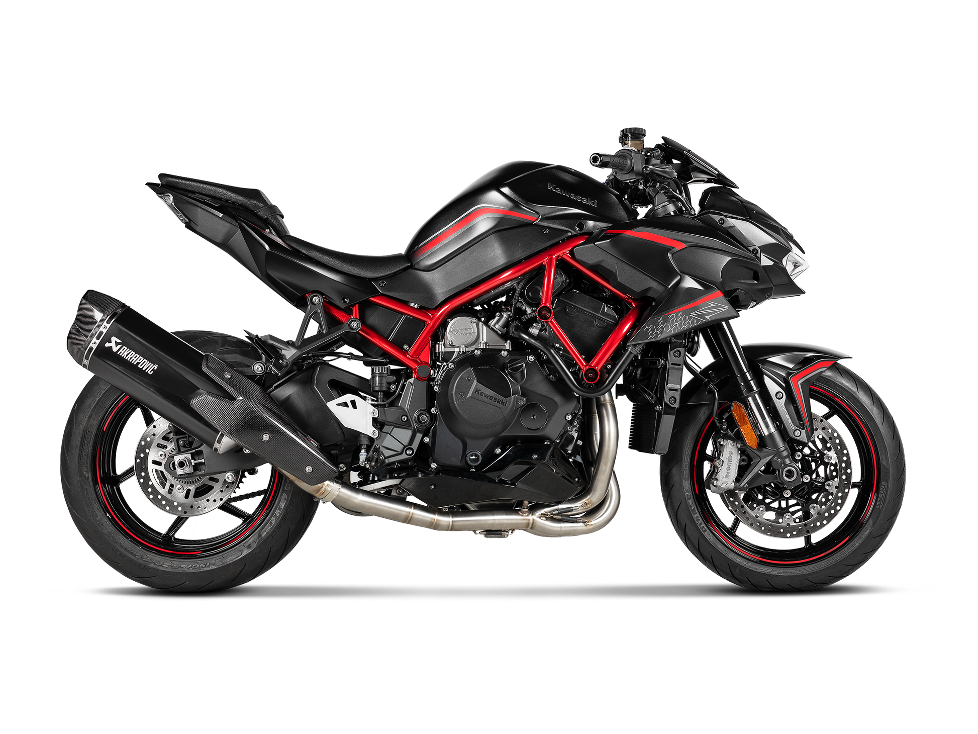 AKRAPOVIC COLLETTORI SCARICO ACCIAIO INOX RACING KAWASAKI Z H2 2020-23 - AKRAPOVIC immagine 2