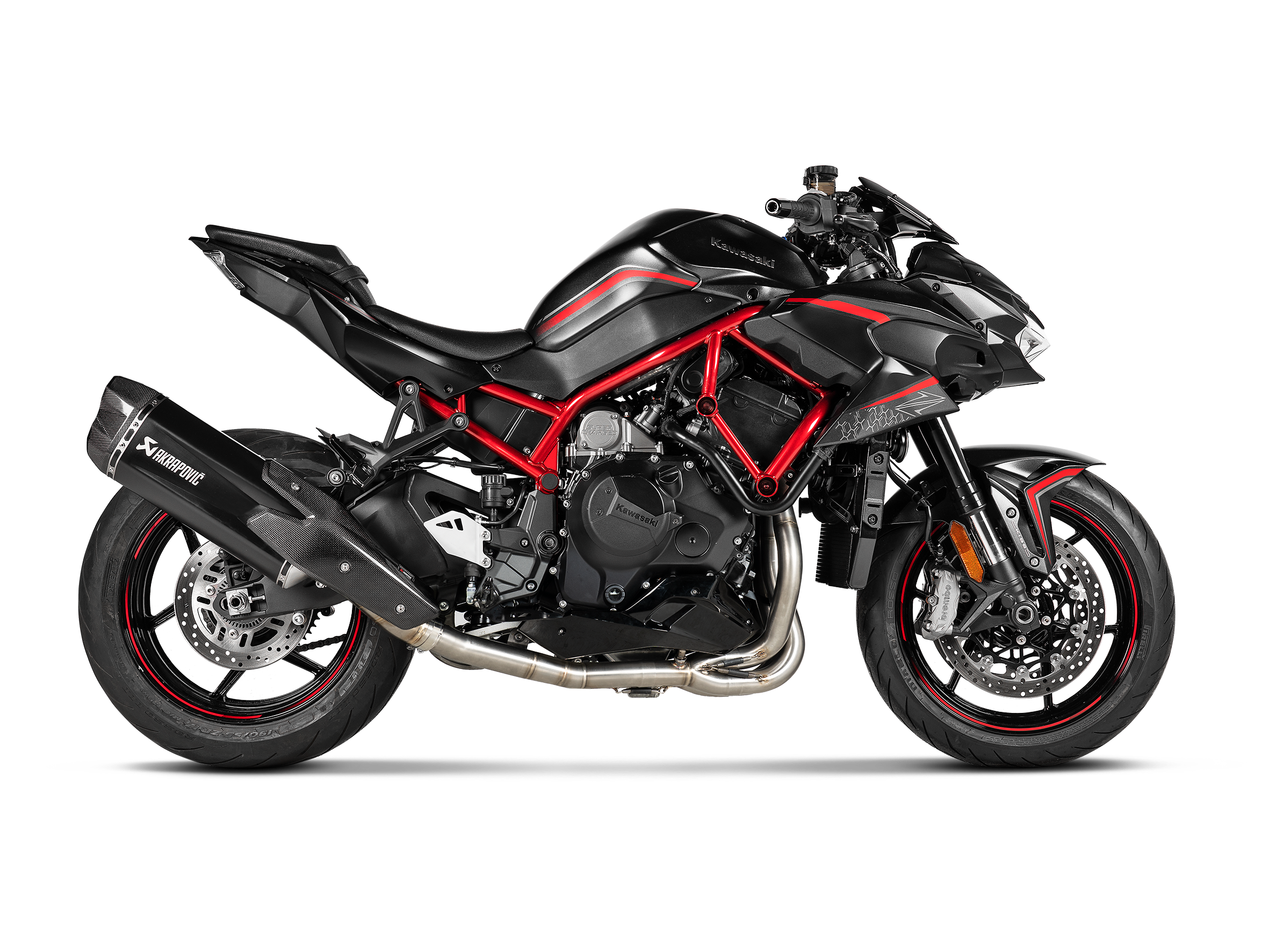 AKRAPOVIC COLLETTORI SCARICO ACCIAIO INOX RACING KAWASAKI Z H2 2020-23 - AKRAPOVIC immagine 2