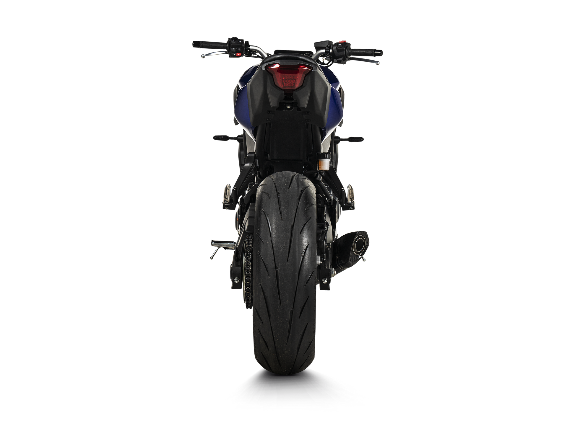 AKRAPOVIC TERMINALE CARBONIO RACING YAMAHA MT 07 / FZ 07 2025-26 - AKRAPOVIC immagine 4