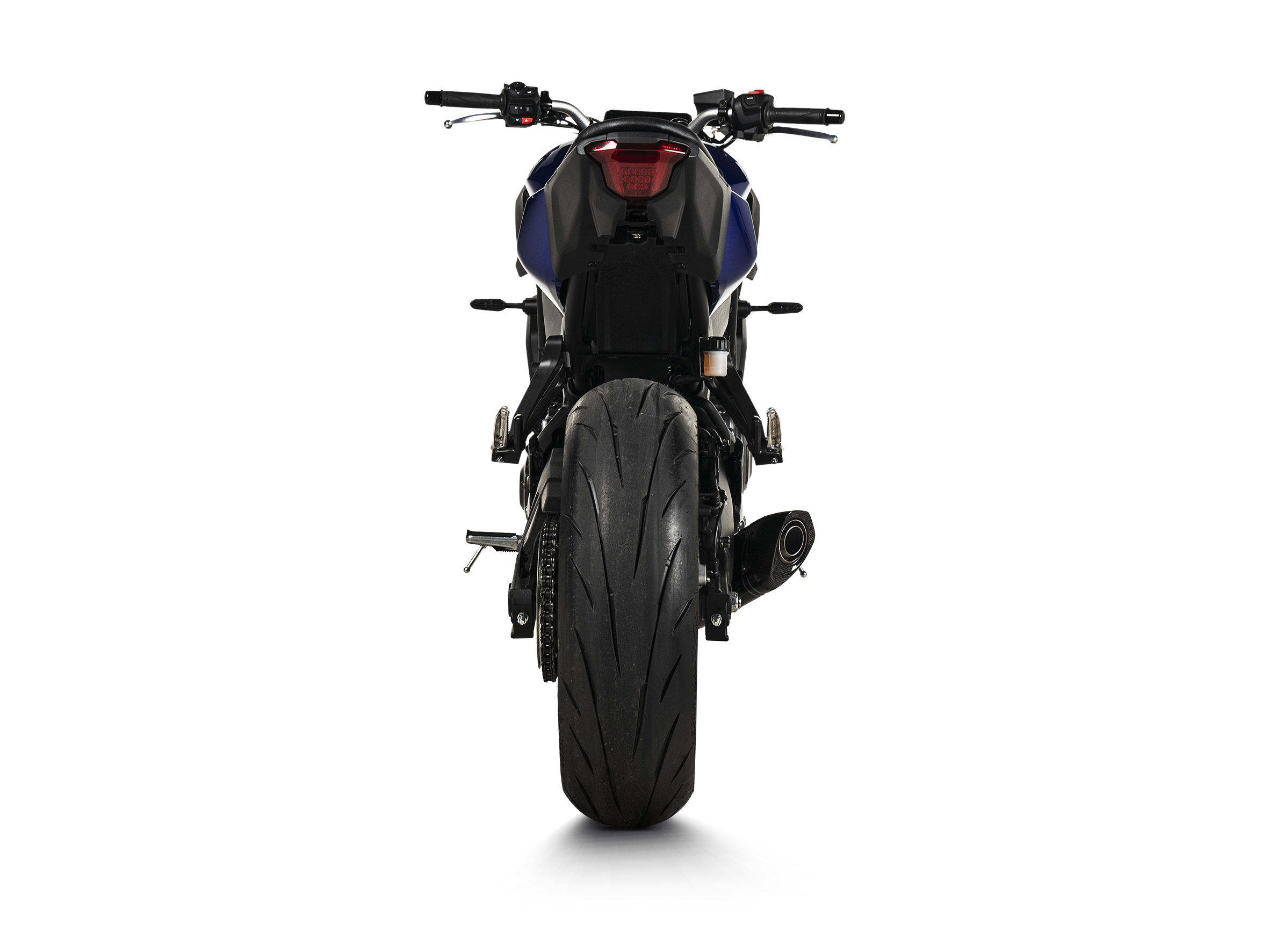 AKRAPOVIC TERMINALE CARBONIO RACING YAMAHA MT 07 / FZ 07 2025-26 - AKRAPOVIC immagine 4