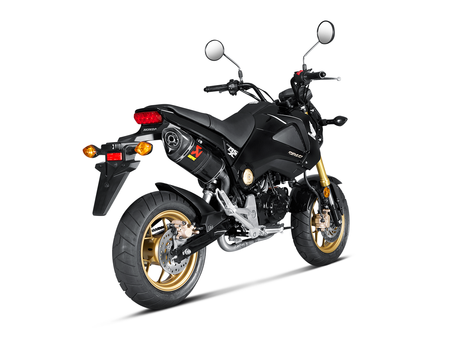 AKRAPOVIC COLLETTORI SCARICO TITANIO RACING HONDA MSX 125 / GROM 2013-15 - AKRAPOVIC immagine 3
