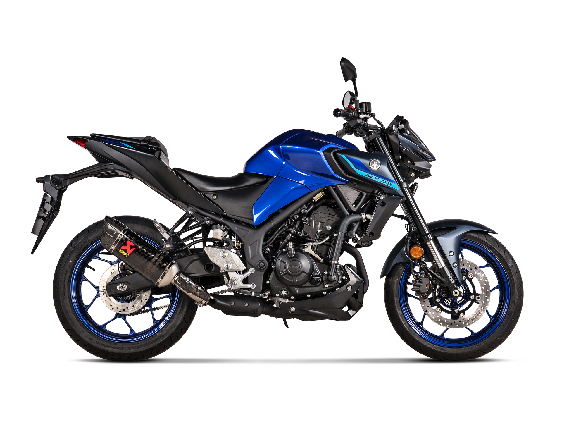 AKRAPOVIC TERMINALE CARBONIO OMOLOGATO YAMAHA R3 MT 03 2022-26 - AKRAPOVIC immagine 2