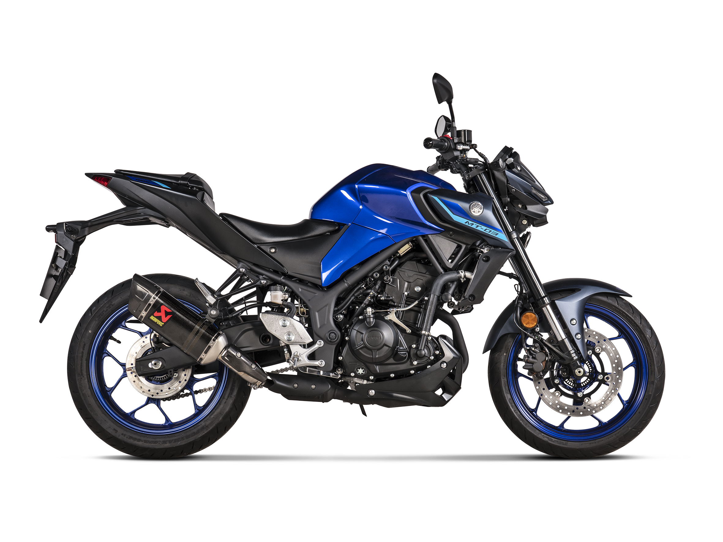 AKRAPOVIC TERMINALE CARBONIO OMOLOGATO YAMAHA R3 MT 03 2022-26 - AKRAPOVIC immagine 2