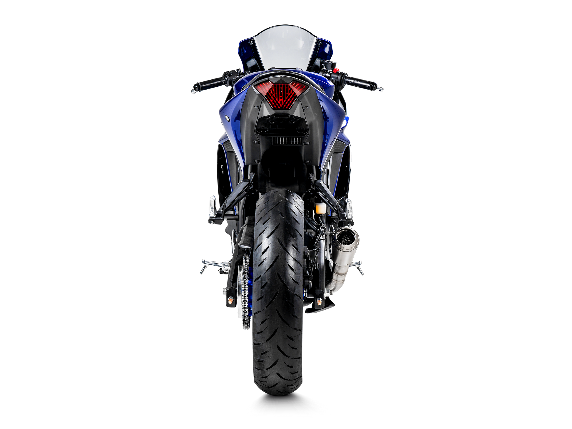 AKRAPOVIC TERMINALE ACCIAIO INOX RACING YAMAHA YZF-R3 2014-21 - AKRAPOVIC immagine 4