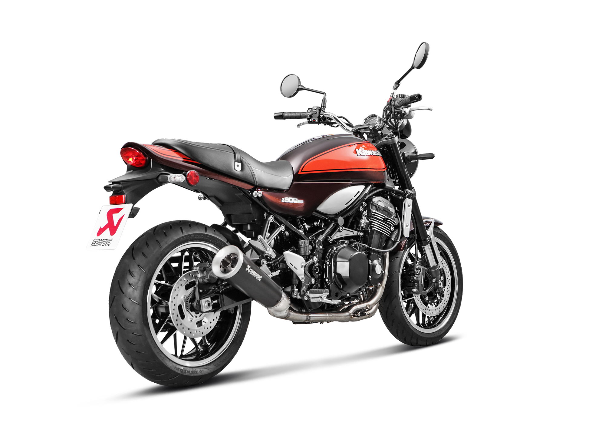 AKRAPOVIC COLLETTORI SCARICO ACCIAIO INOX RACING KAWASAKI Z900 RS / CAFE 2018-23 - AKRAPOVIC immagine 3