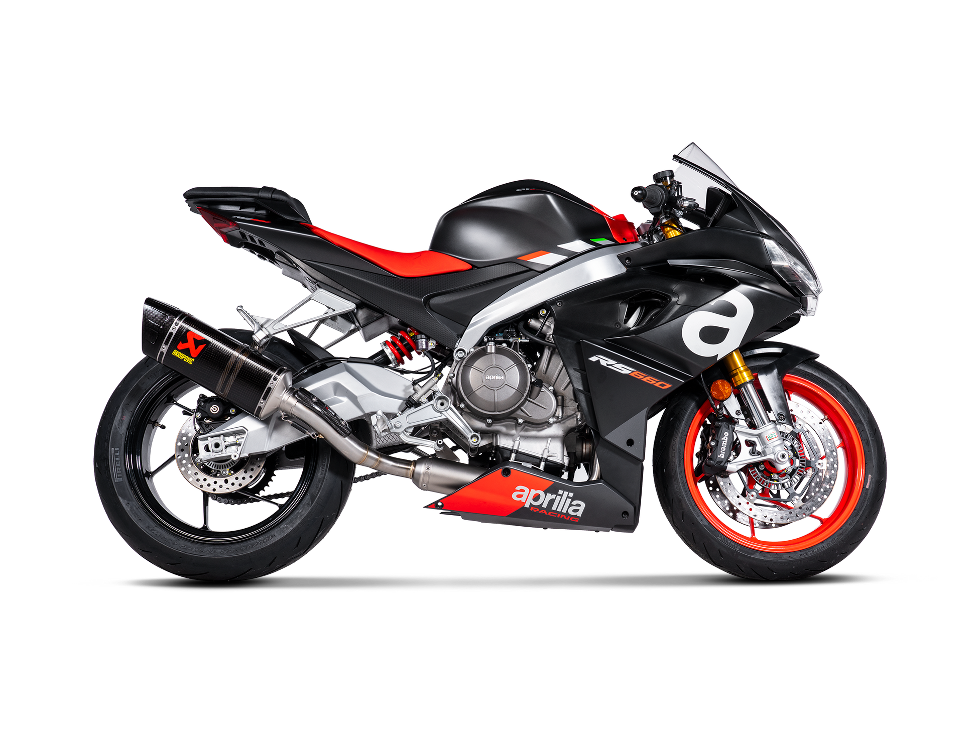 AKRAPOVIC TERMINALE CARBONIO RACING APRILIA RS 660 2021-26 - AKRAPOVIC immagine 5