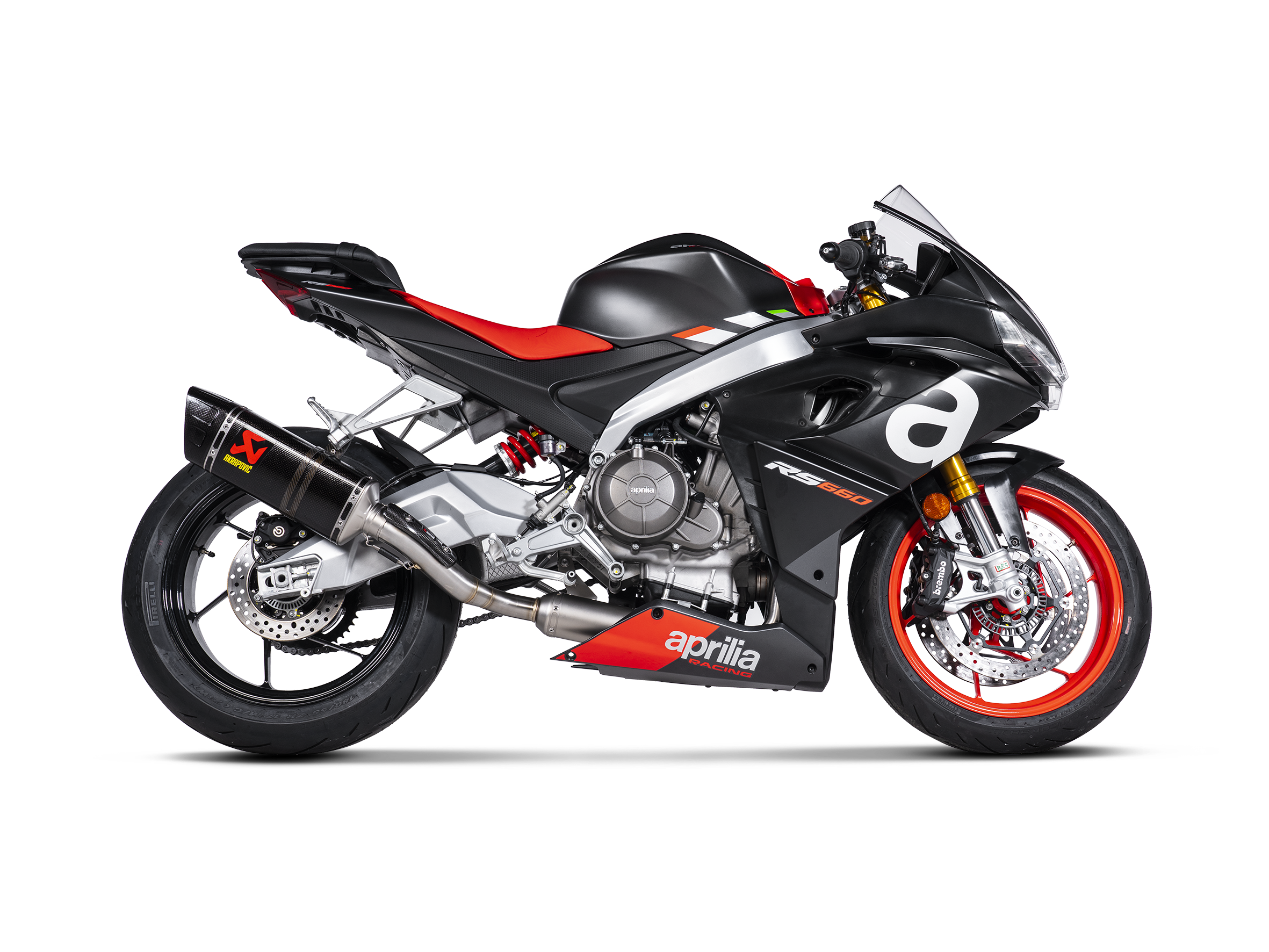 AKRAPOVIC TERMINALE CARBONIO RACING APRILIA TUONO 660 2021-26 - AKRAPOVIC immagine 5