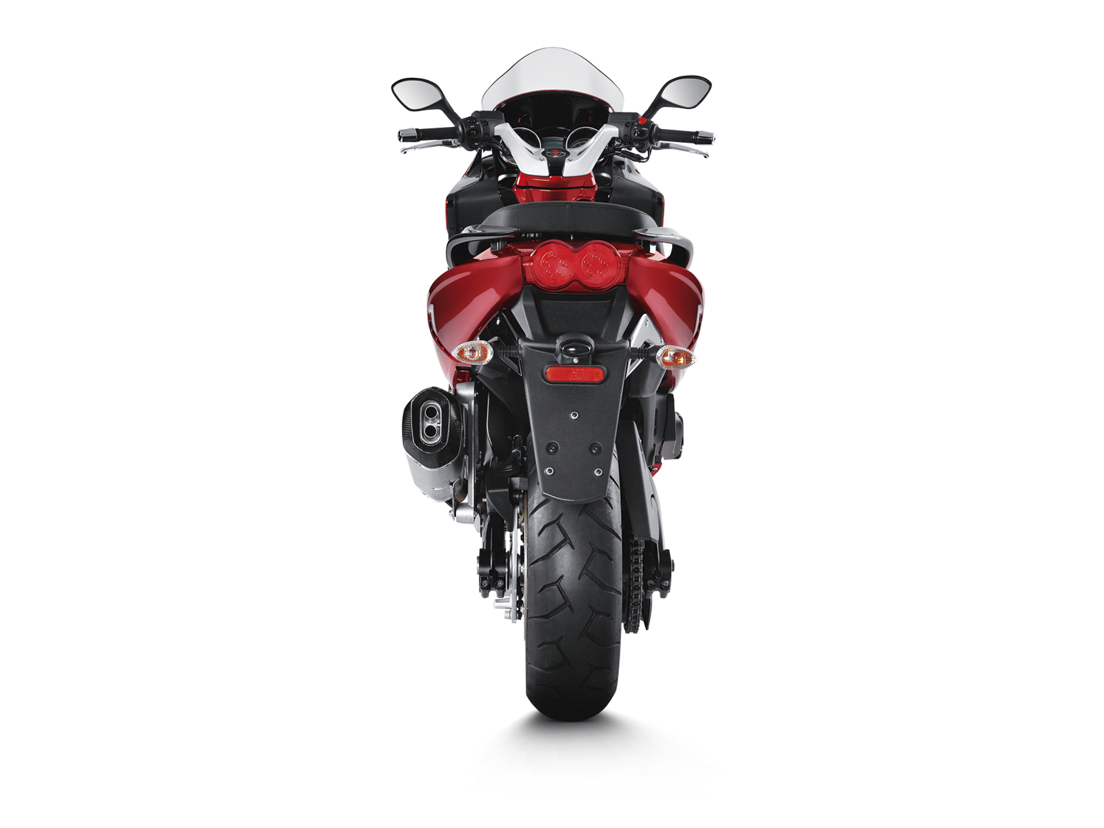 AKRAPOVIC TERMINALE ACCIAIO INOX GILERA GP 800 2008-15 - AKRAPOVIC immagine 4