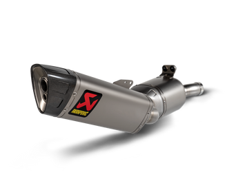AKRAPOVIC TERMINALE TITANIO OMOLOGATO BMW F 900 R 2020-24 - AKRAPOVIC