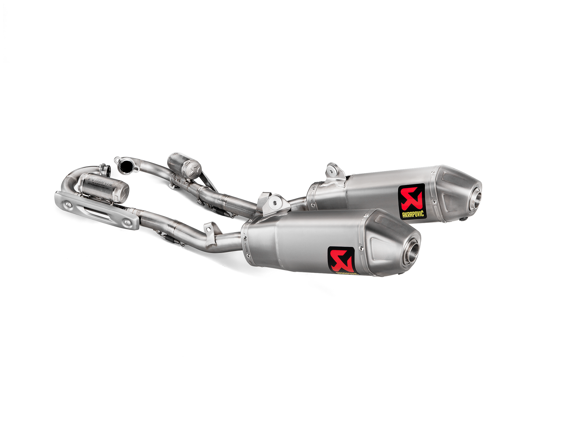 AKRAPOVIC SCARICO COMPLETO TITANIO HONDA CRF 250 R / RX 2018-21 - AKRAPOVIC