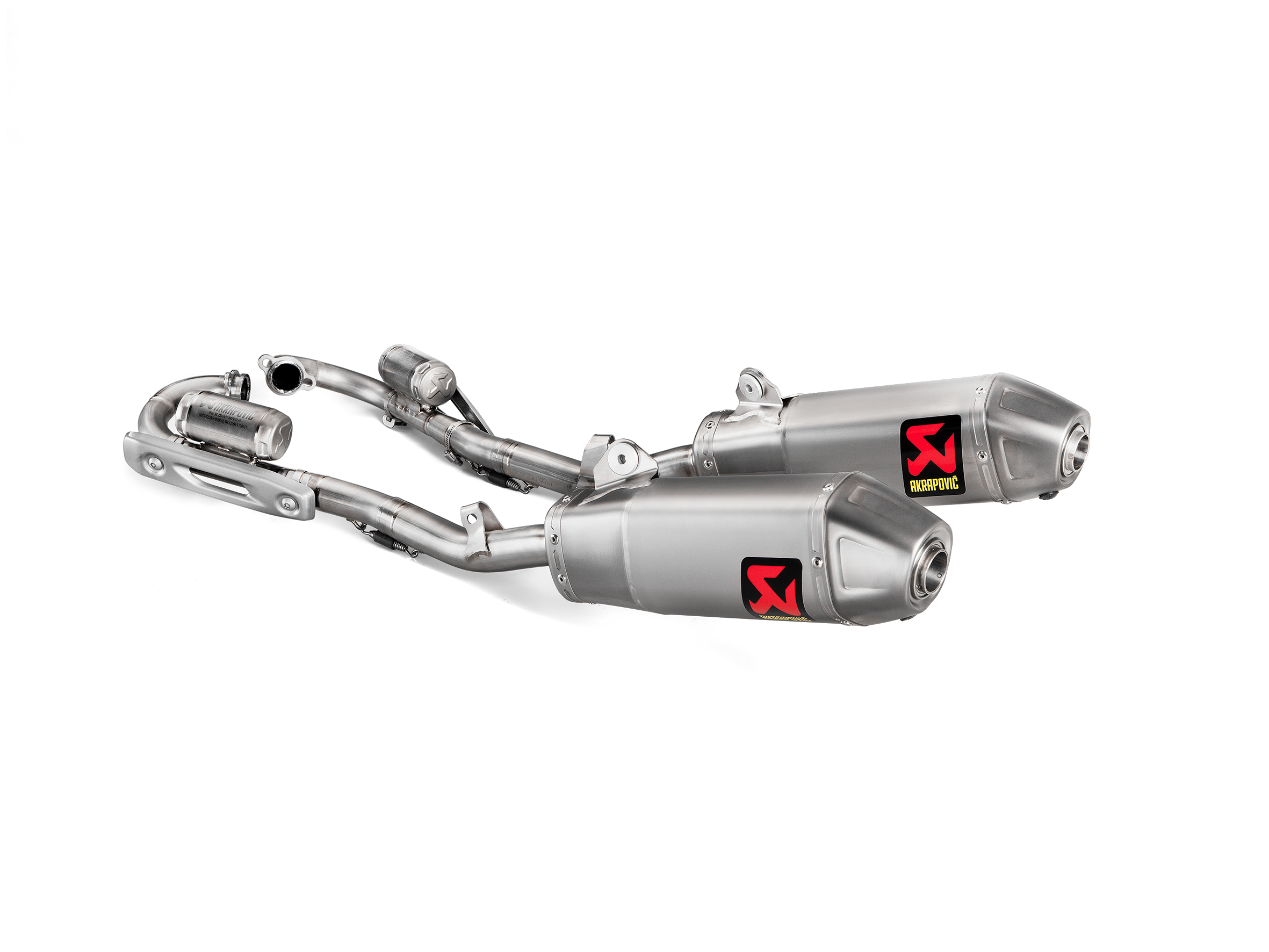AKRAPOVIC SCARICO COMPLETO TITANIO HONDA CRF 250 R / RX 2018-21 - AKRAPOVIC