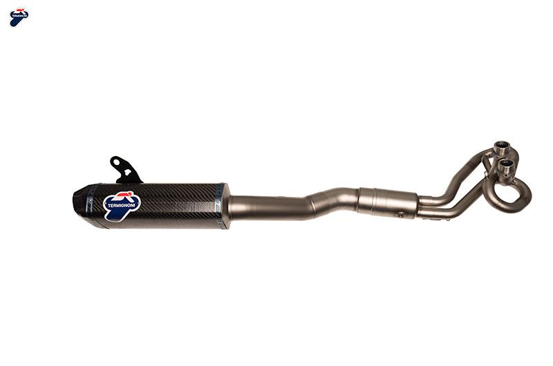 COMPLETE EXHAUST SYSTEM TERMIGNONI RACING SCREAM CARBON YAMAHA T-MAX 530 2017-19