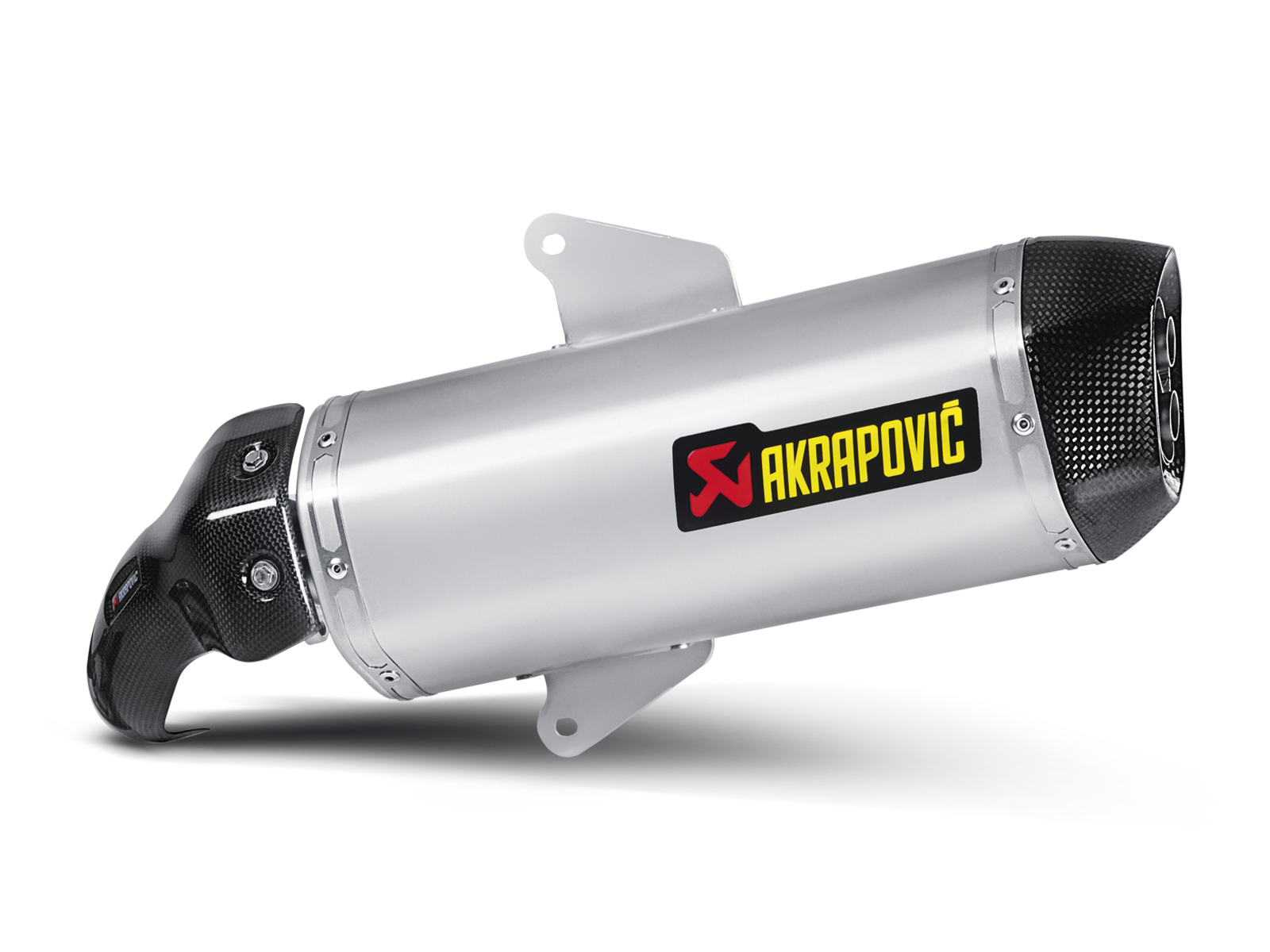 AKRAPOVIC TERMINALE ACCIAIO INOX GILERA GP 800 2008-15 - AKRAPOVIC