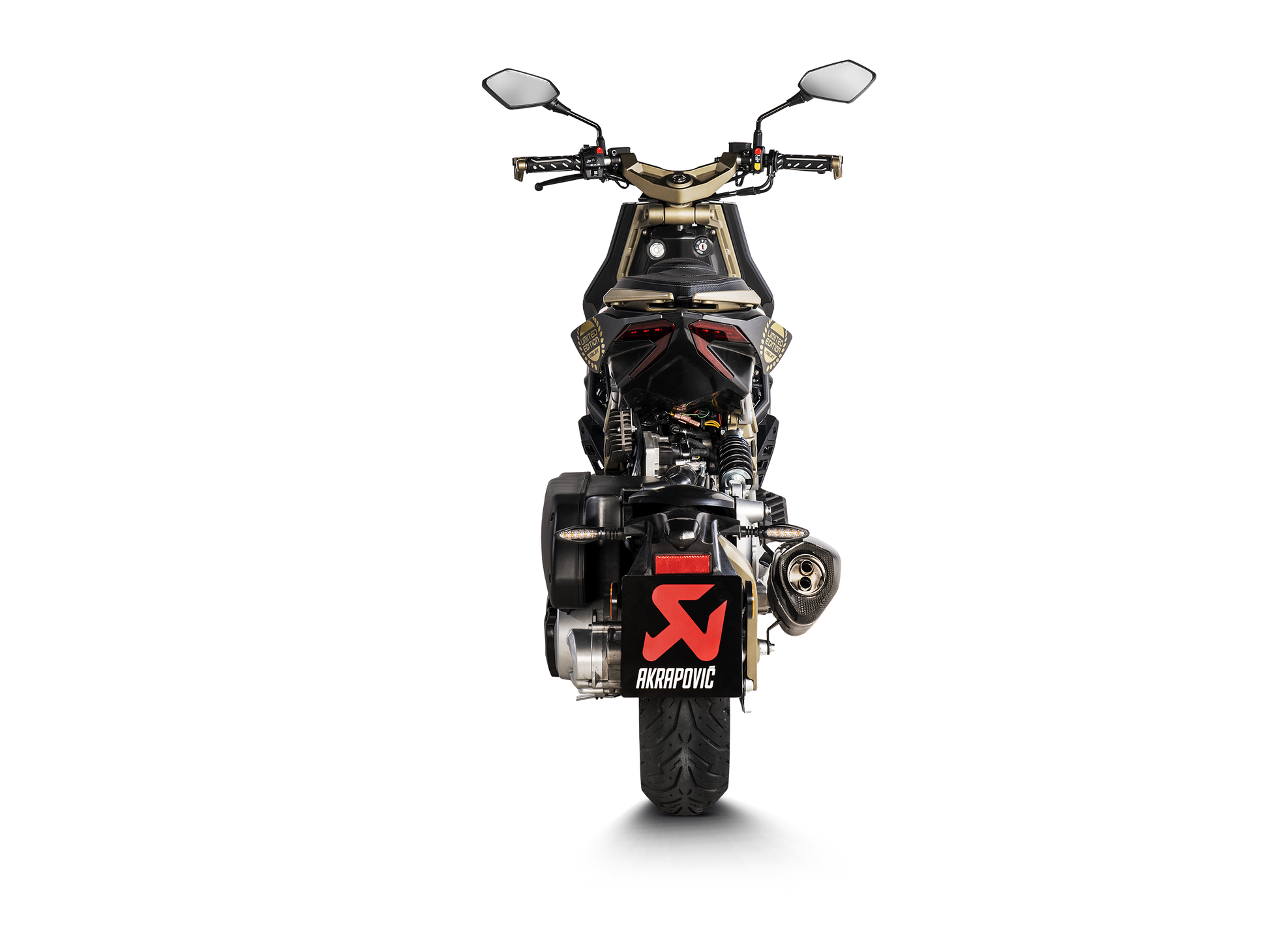 AKRAPOVIC TERMINALE TITANIO OMOLOGATO ITALJET DRAGSTER 125 / 200 2021-24 - AKRAPOVIC immagine 4