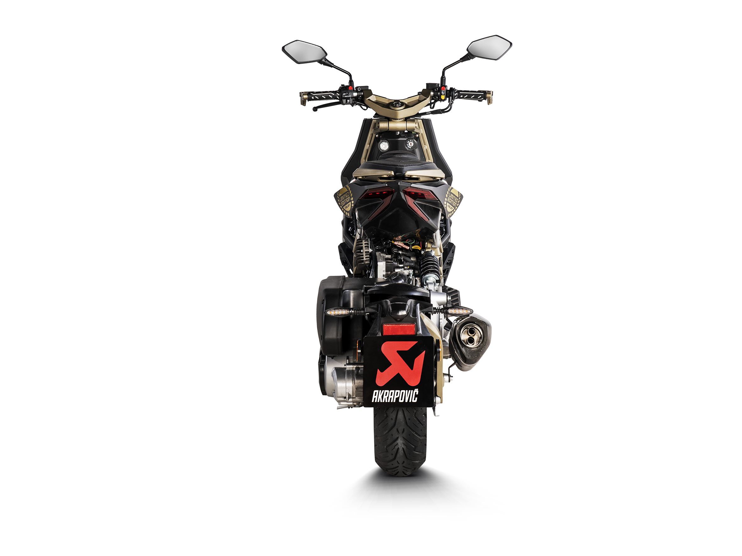AKRAPOVIC TERMINALE TITANIO OMOLOGATO ITALJET DRAGSTER 125 / 200 2021-24 - AKRAPOVIC immagine 4