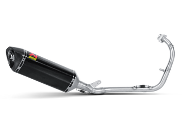 AKRAPOVIC TERMINALE CARBONIO RACING YAMAHA YZF R125 2008-13 - AKRAPOVIC