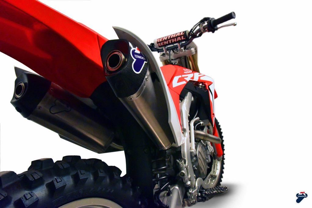 COMPLETE EXHAUST SYSTEM TERMIGNONI TITANIUM HONDA CRF 450 2018 - 19