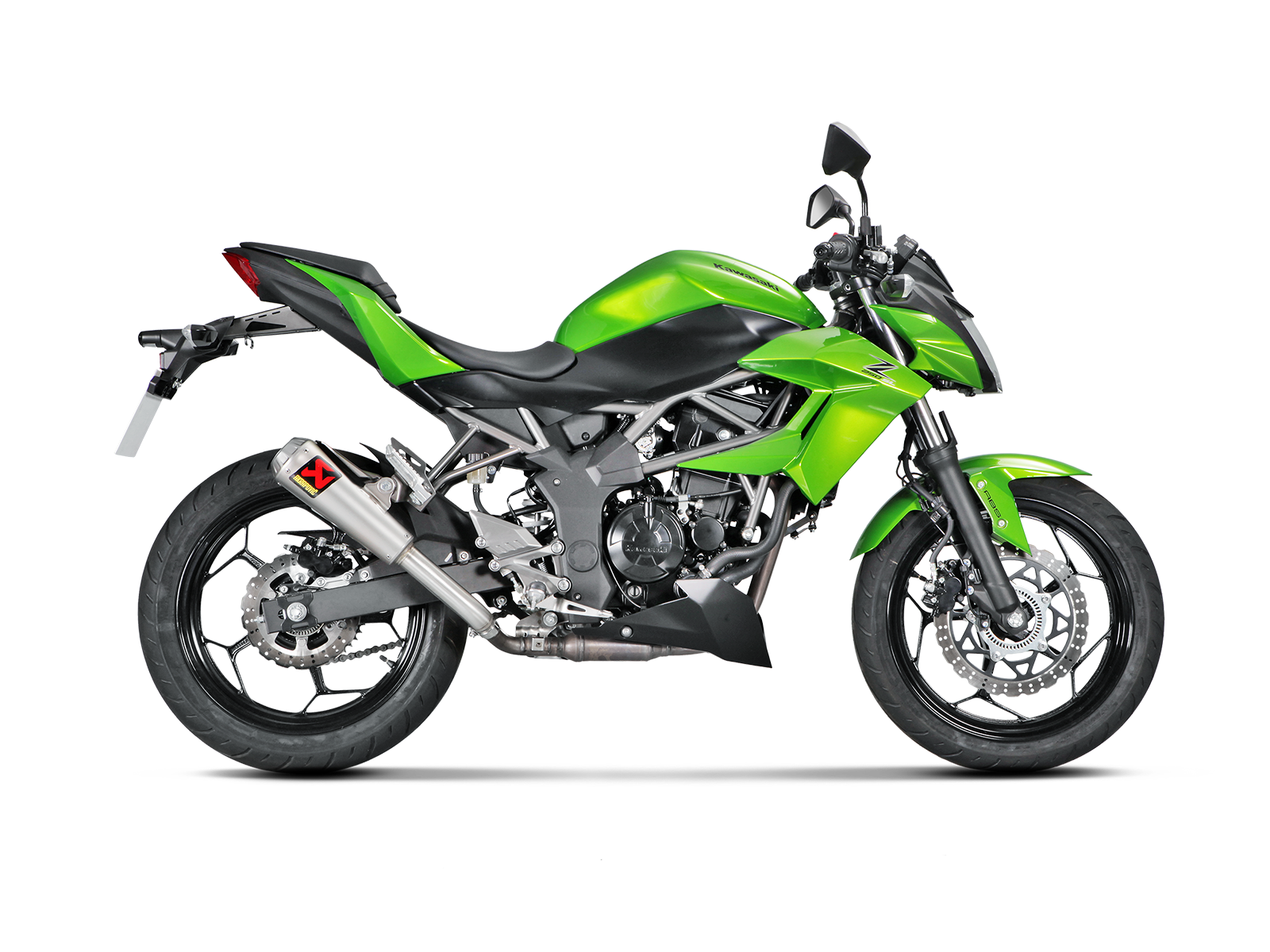 TERMINALE TITANIO RACING KAWASAKI NINJA 125 / Z125 (11KW) NINJA 250SL Z250SL 201 - AKRAPOVIC immagine 2