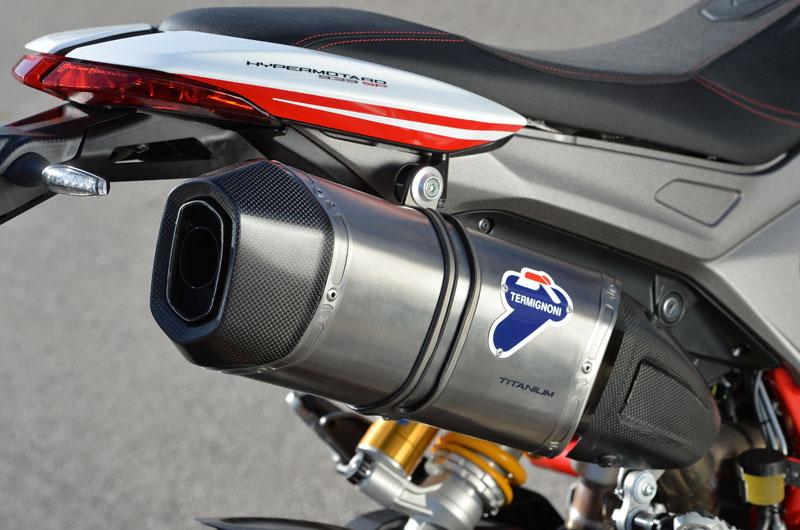 COMPLETE EXHAUST TITANIUM TERMIGNONI 96480961A DUCATI HYPERMOTARD 939 SP 2016 18