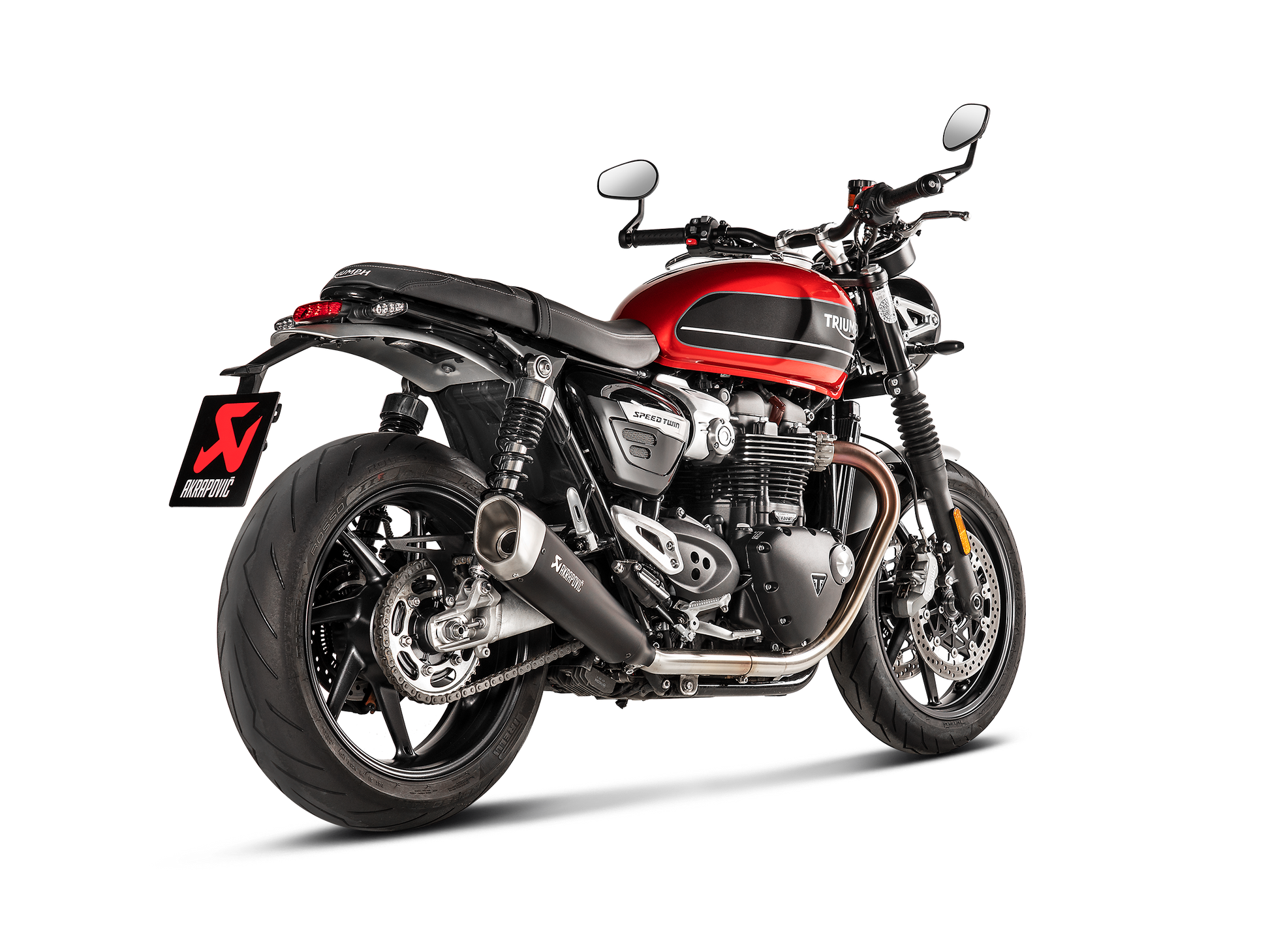 AKRAPOVIC TERMINALE TITANIO UNIVERSALE SPEED TWIN THRUXTON 1200 / R / RS 2016-20 - AKRAPOVIC immagine 3