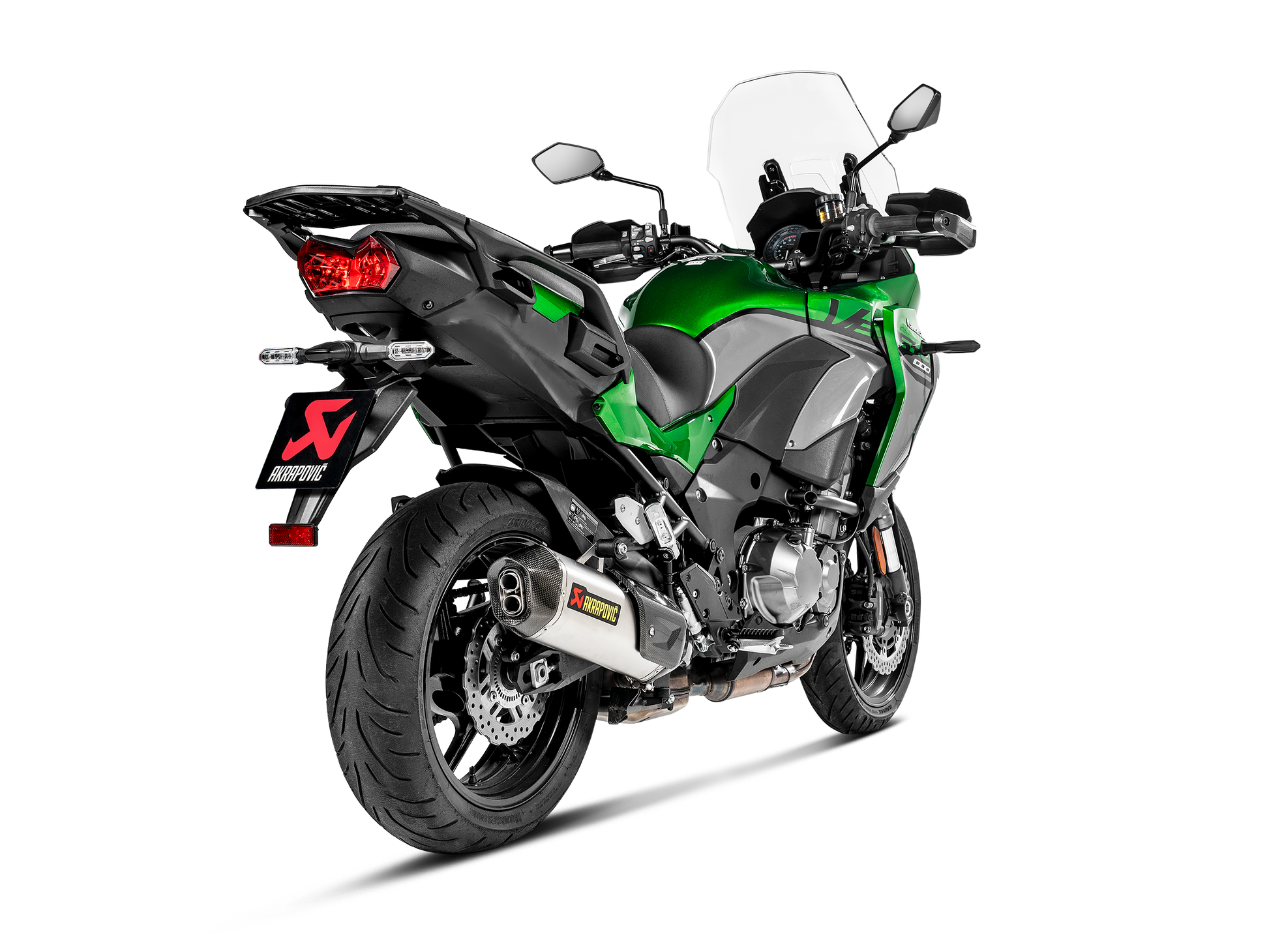 AKRAPOVIC TERMINALE TITANIO KAWASAKI VERSYS 1000 2019-23 - AKRAPOVIC immagine 3