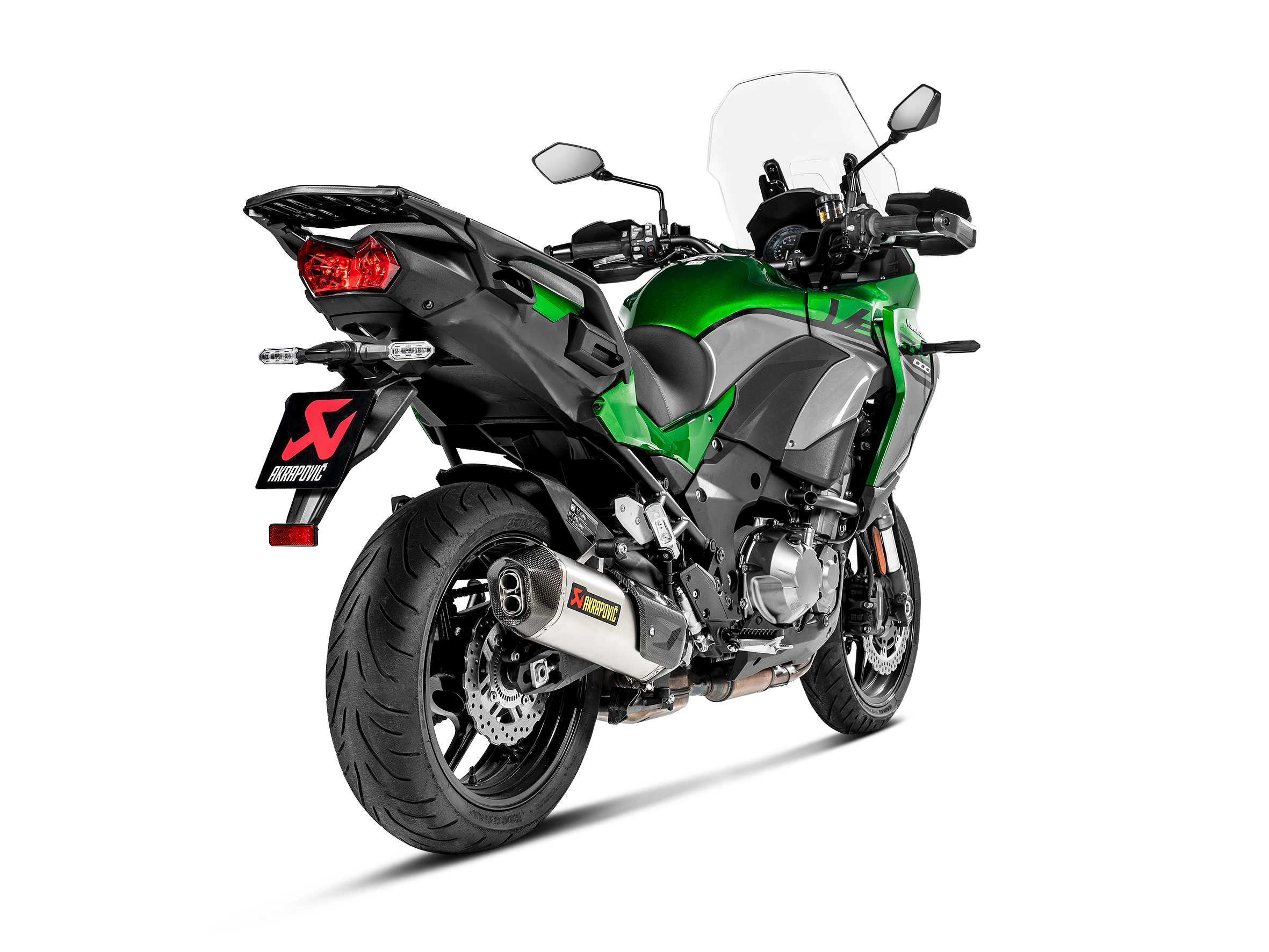 AKRAPOVIC TERMINALE TITANIO KAWASAKI VERSYS 1000 2019-23 - AKRAPOVIC immagine 3