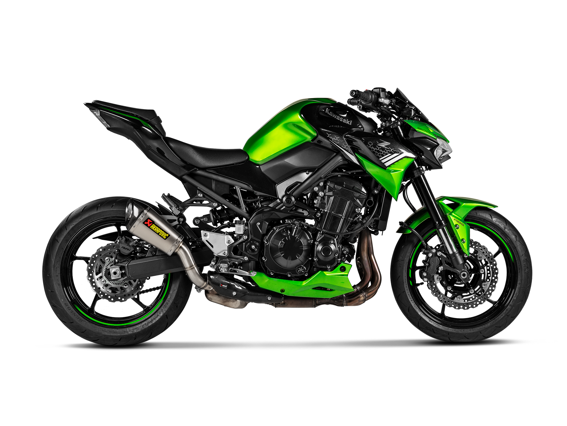 AKRAPOVIC TERMINALE TITANIO RACING KAWASAKI Z900 2020-24 - AKRAPOVIC immagine 2