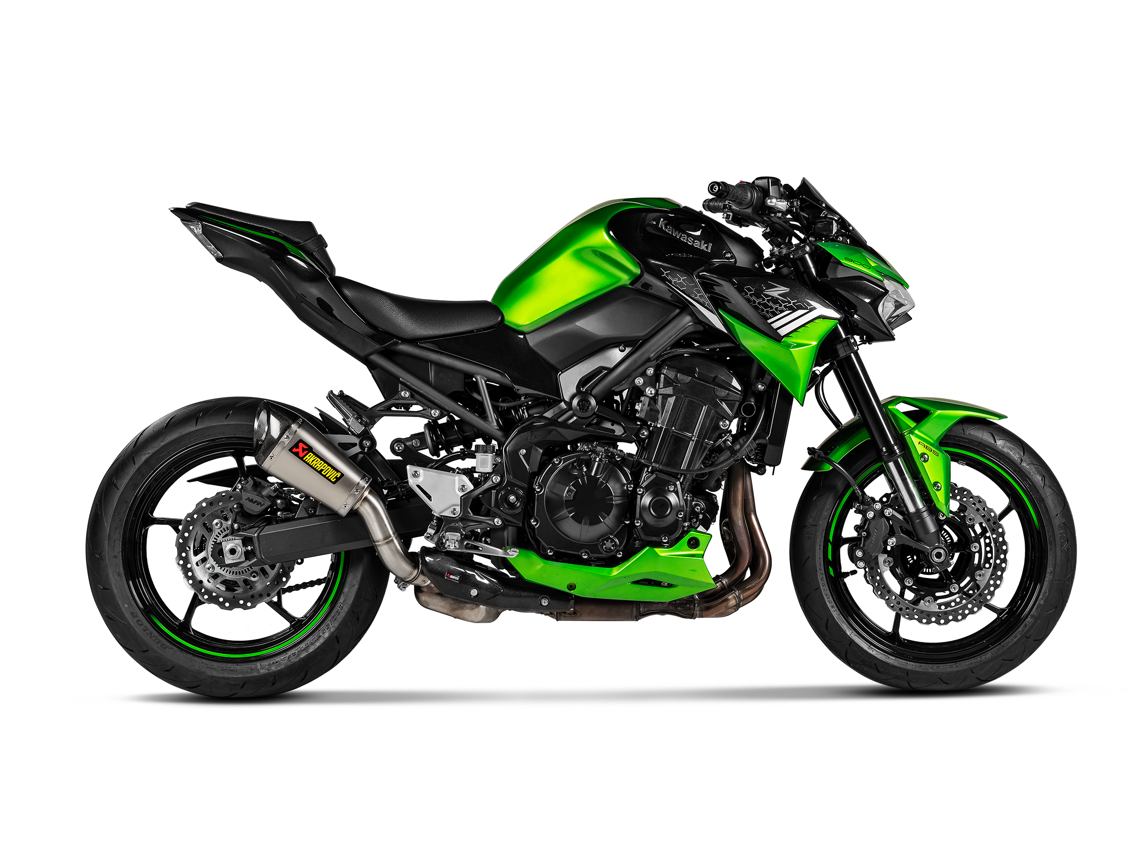 AKRAPOVIC TERMINALE TITANIO RACING KAWASAKI Z900 2020-24 - AKRAPOVIC immagine 2