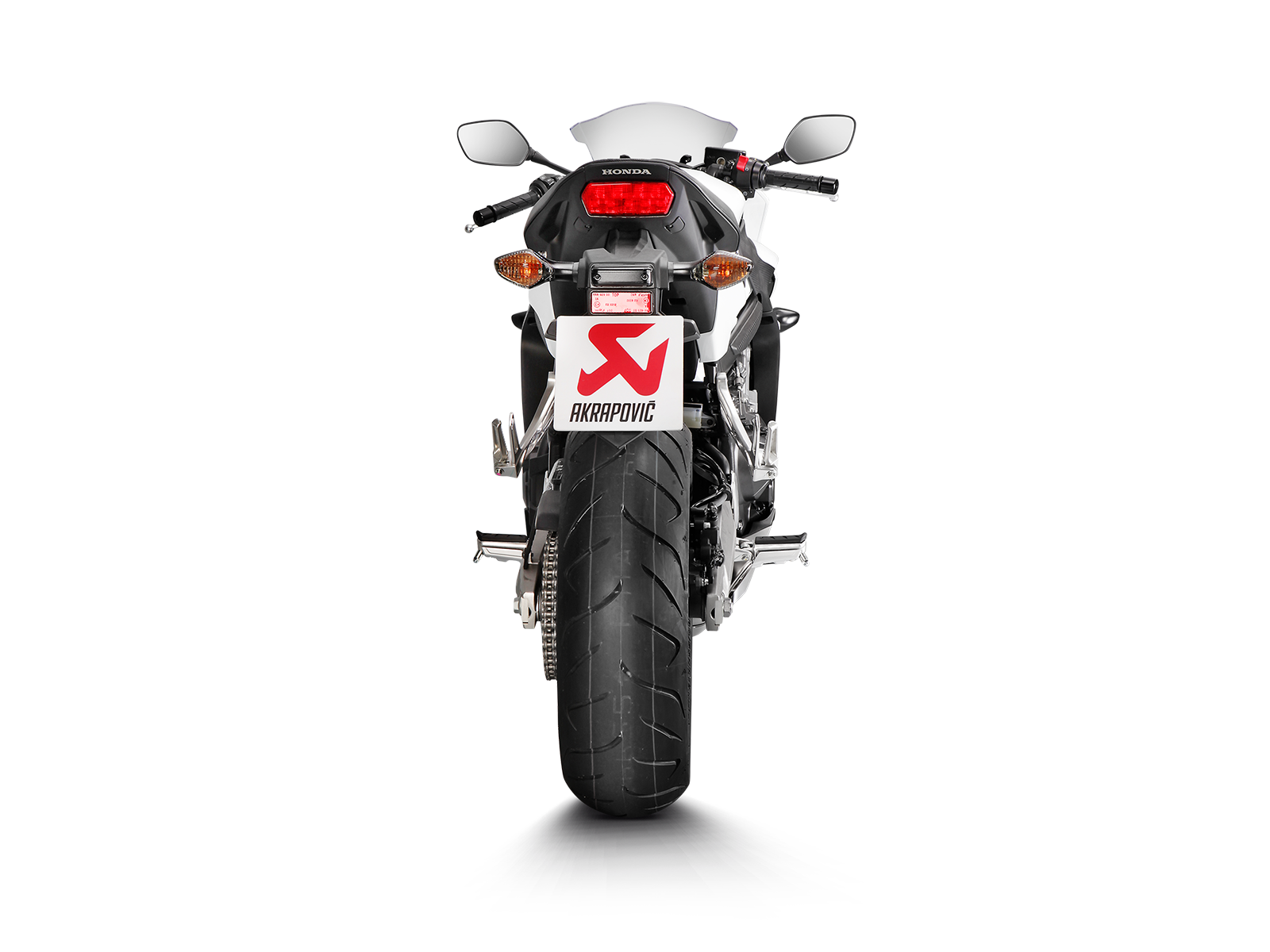 AKRAPOVIC TERMINALE TITANIO RACING HONDA CB 650 F CBR 650 F 2014-16 - AKRAPOVIC immagine 4