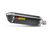 AKRAPOVIC TERMINALE CARBONIO SUZUKI SV 650 SV 650 X 2016-23 - AKRAPOVIC