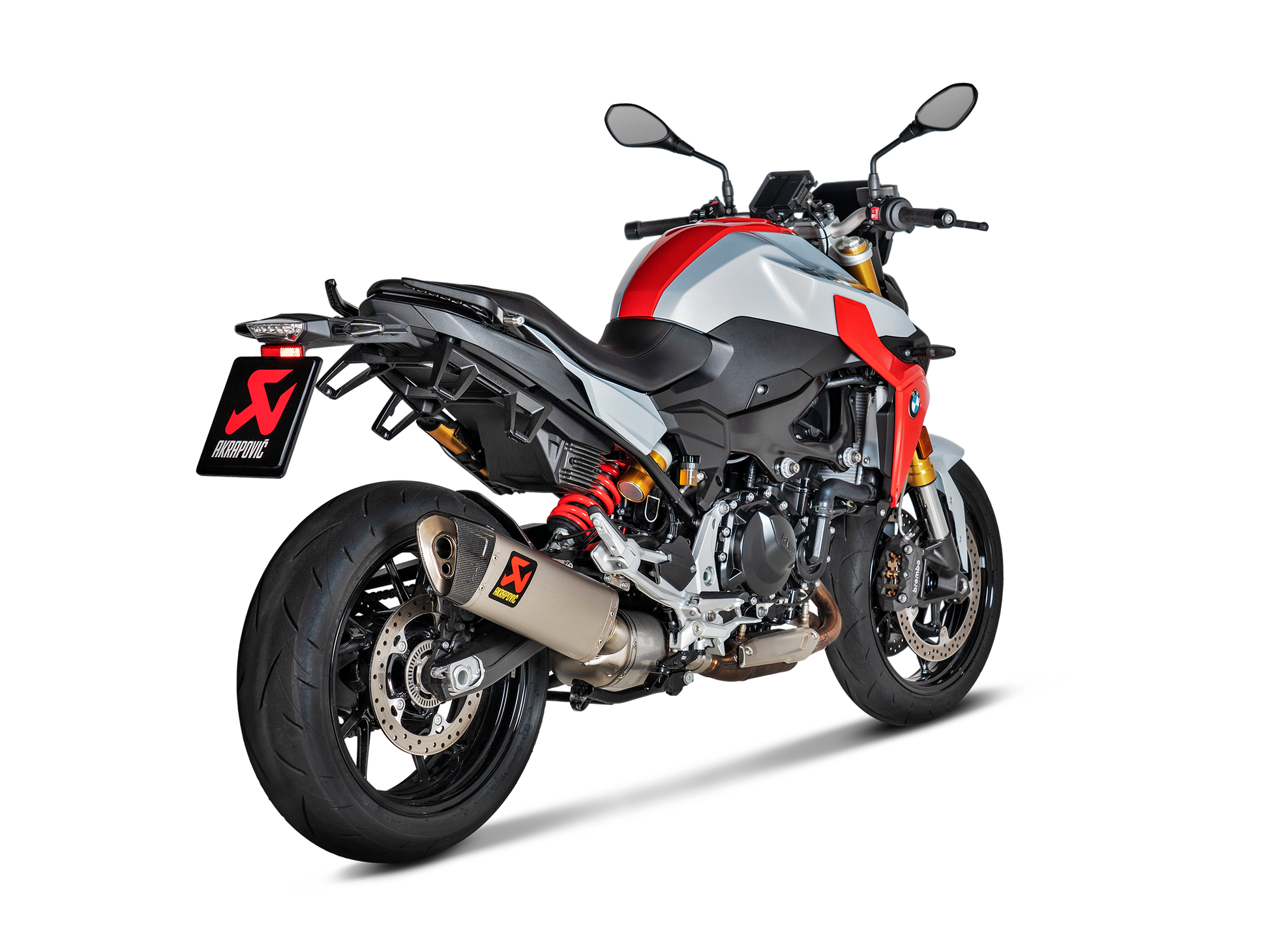 AKRAPOVIC TERMINALE TITANIO OMOLOGATO BMW F 900 R 2020-24 - AKRAPOVIC immagine 3