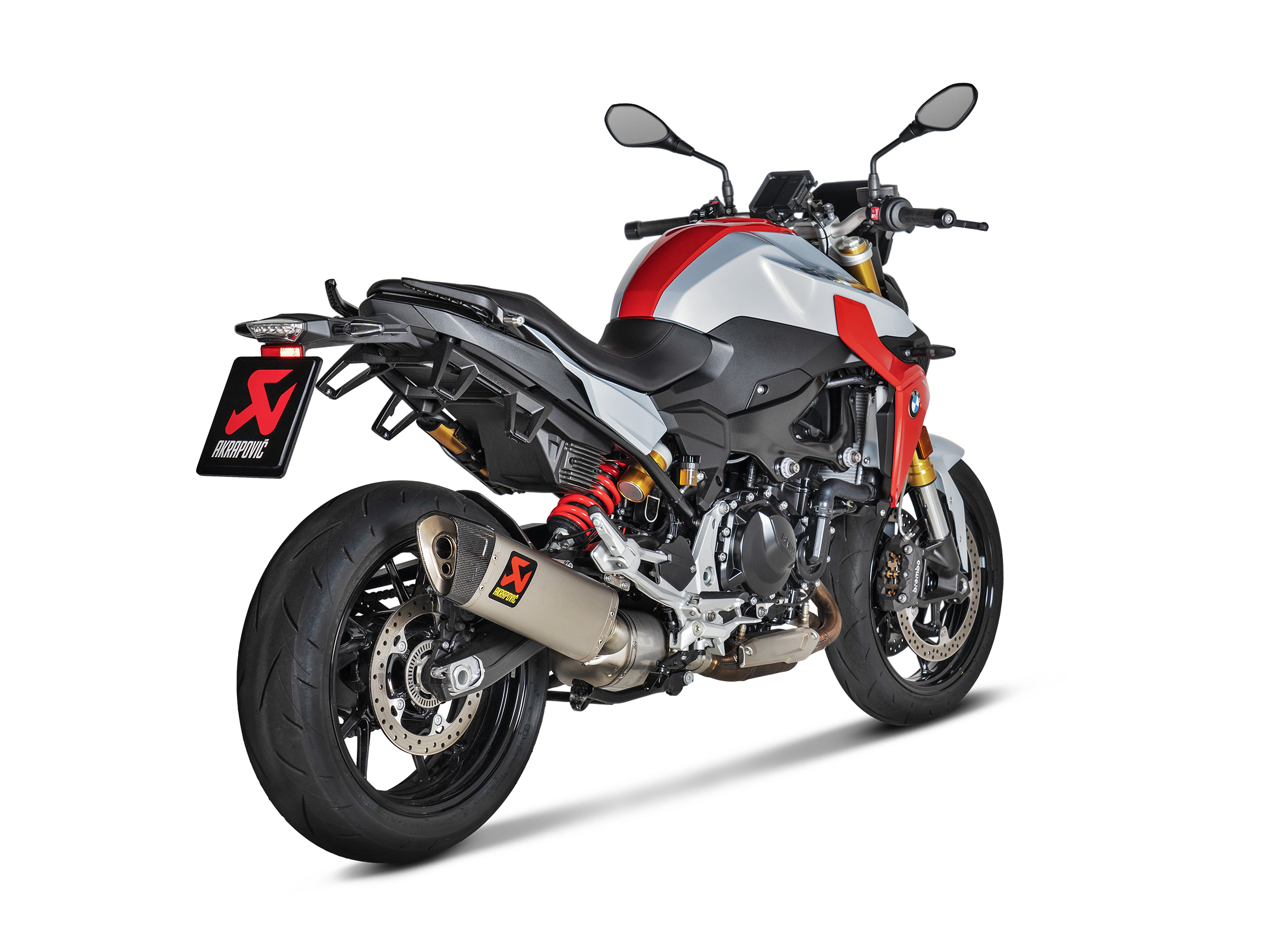 AKRAPOVIC TERMINALE TITANIO OMOLOGATO BMW F 900 R 2020-24 - AKRAPOVIC immagine 3