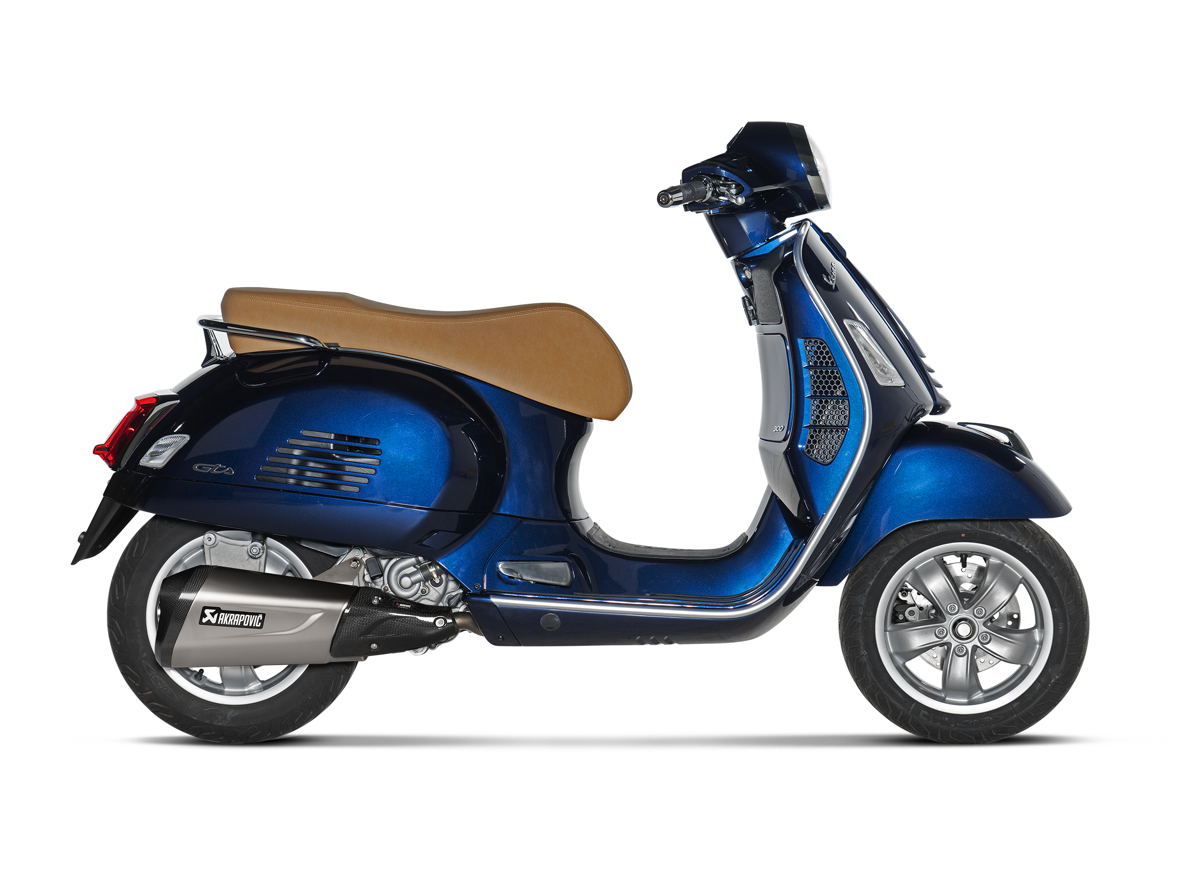 AKRAPOVIC TERMINALE ACCIAIO INOX VESPA GTS SUPER 300 / SEI GIORNI / TECH 2021-24 - AKRAPOVIC immagine 2