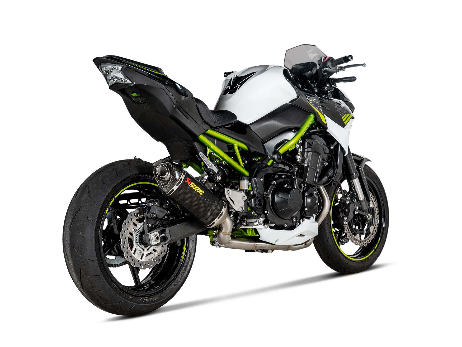 AKRAPOVIC TERMINALE ACCIAIO INOX RACING KAWASAKI Z900 A2 2018-23 - AKRAPOVIC immagine 5