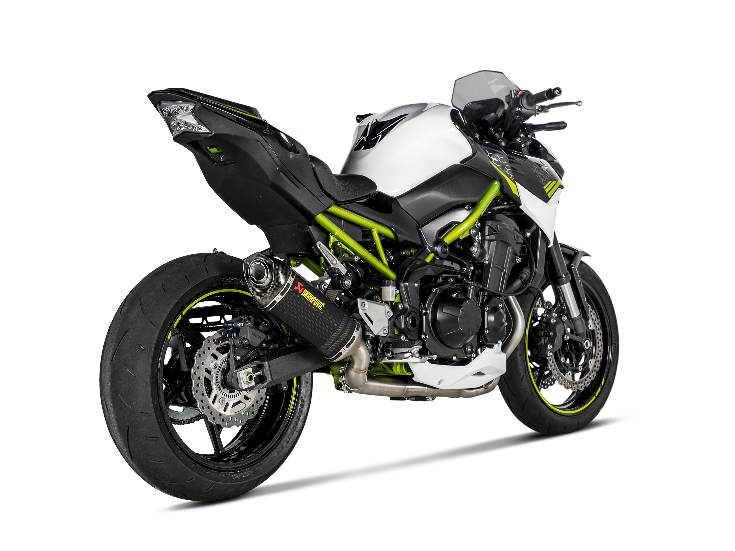AKRAPOVIC TERMINALE ACCIAIO INOX RACING KAWASAKI Z900 A2 2018-23 - AKRAPOVIC immagine 5