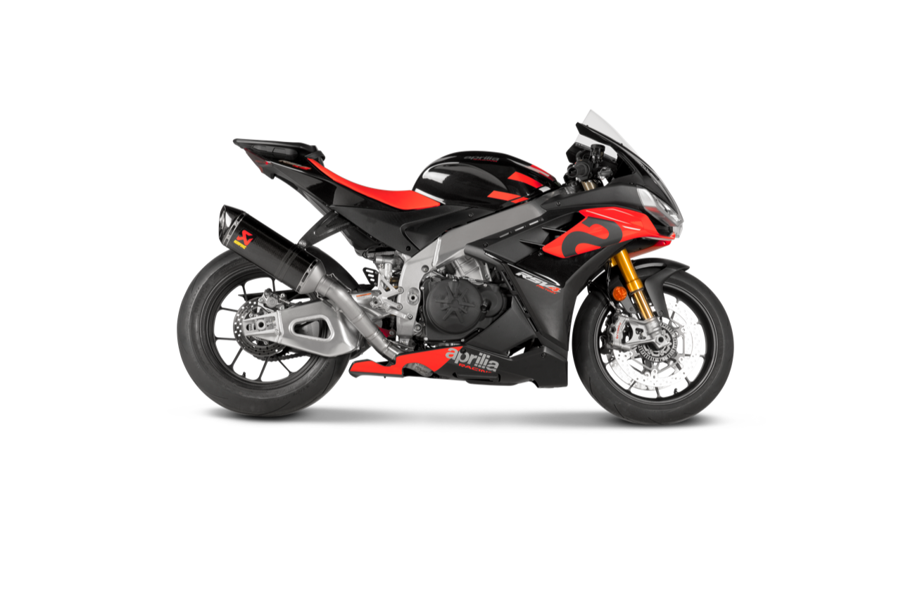 AKRAPOVIC SCARICO COMPLETO CARBONIO RACING APRILIA TUONO V4 2021-24 - AKRAPOVIC immagine 2