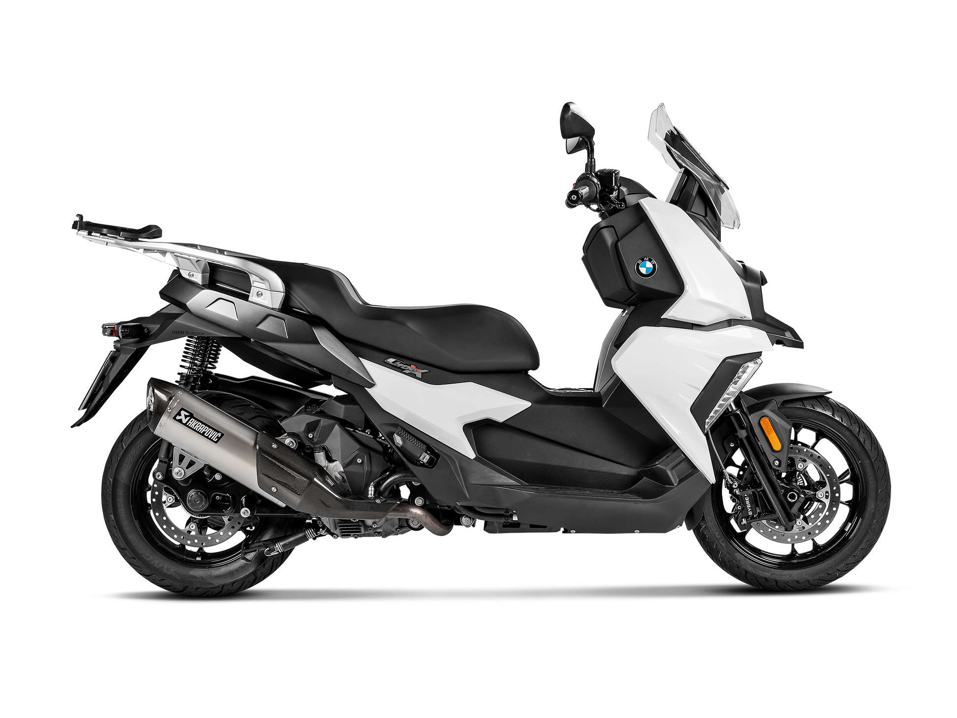AKRAPOVIC TERMINALE TITANIO OMOLOGATO BMW C 400 X 2018-20 - AKRAPOVIC immagine 2