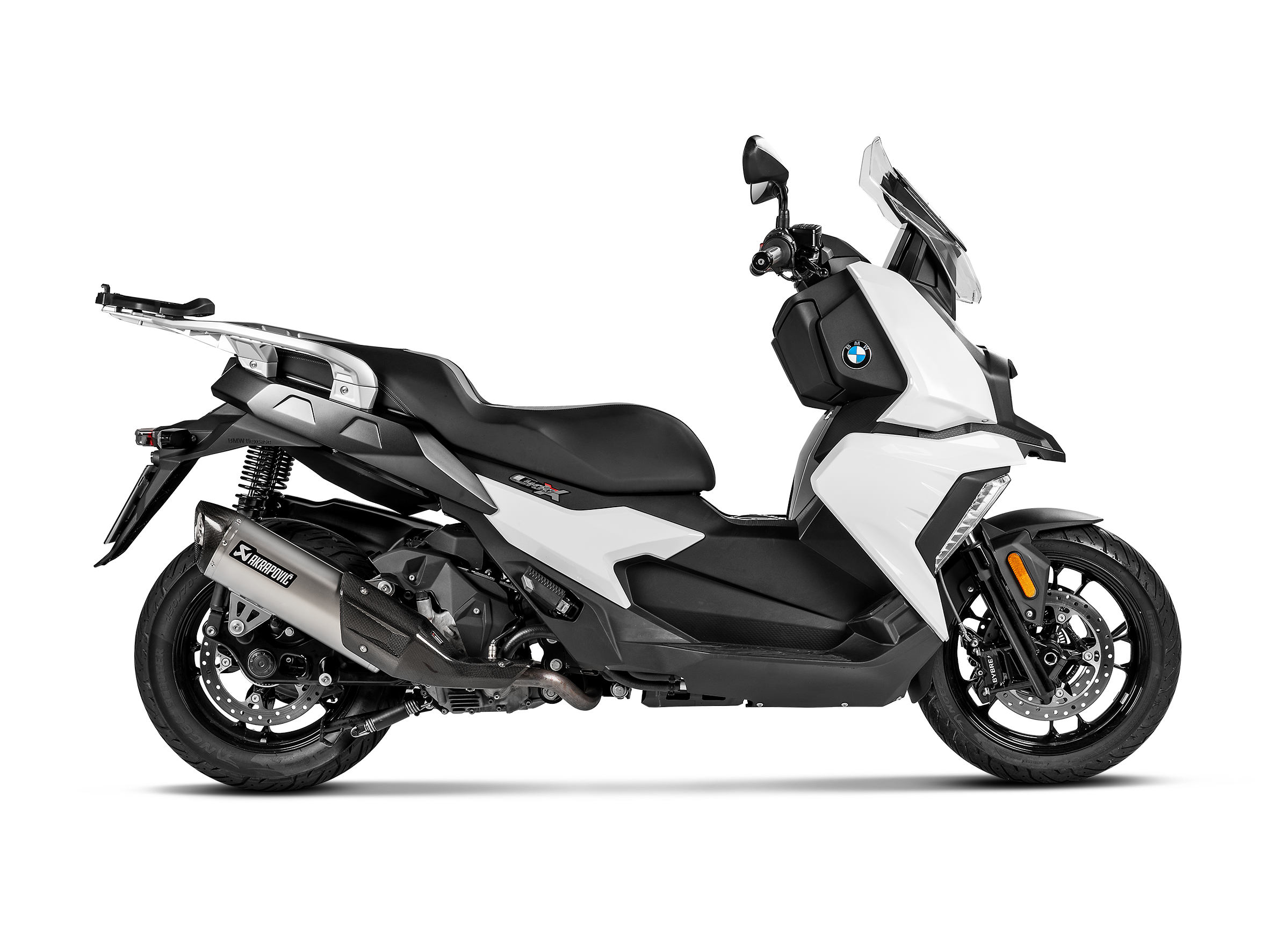 AKRAPOVIC TERMINALE TITANIO OMOLOGATO BMW C 400 X 2018-20 - AKRAPOVIC immagine 2