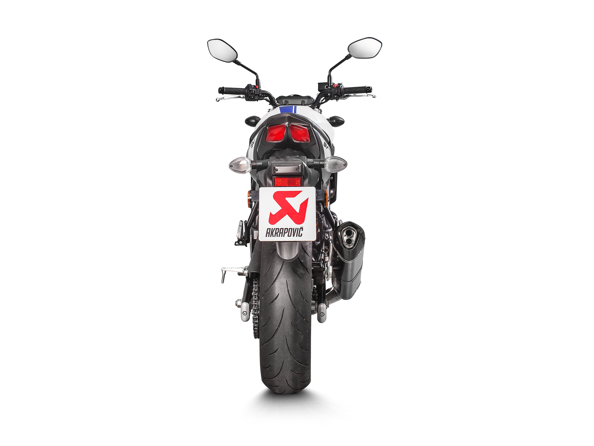 AKRAPOVIC TERMINALE CARBONIO SUZUKI SV 650 SV 650 X 2016-23 - AKRAPOVIC immagine 4