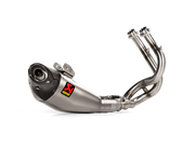 AKRAPOVIC TERMINALE TITANIO OMOLOGATO KAWASAKI NINJA 650 Z650 2017-20 - AKRAPOVIC