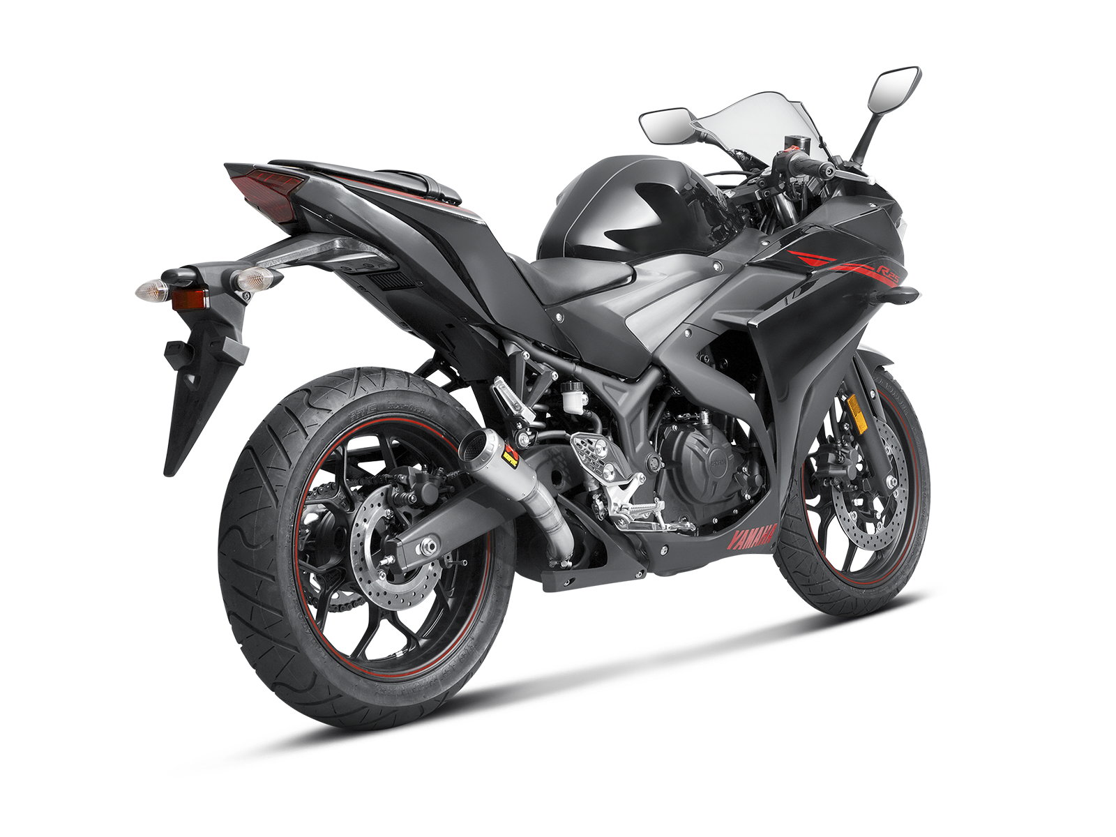 AKRAPOVIC TERMINALE ACCIAIO INOX RACING YAMAHA R25 2014-21 - AKRAPOVIC immagine 3