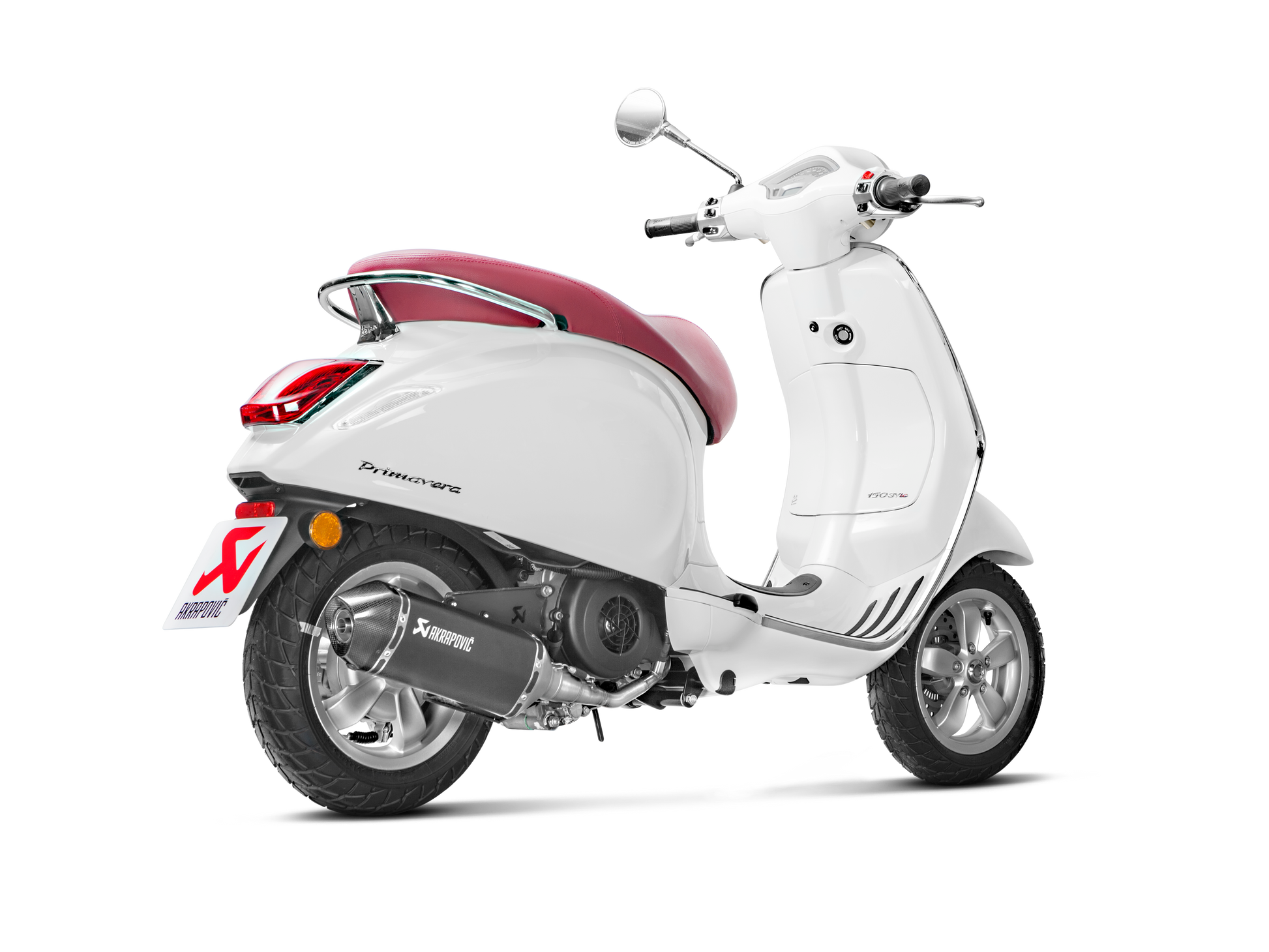 AKRAPOVIC SCARICO INOX OMOLOGATO VESPA PRIMAVERA / SPRINT 125-150 2017-20 - AKRAPOVIC immagine 3
