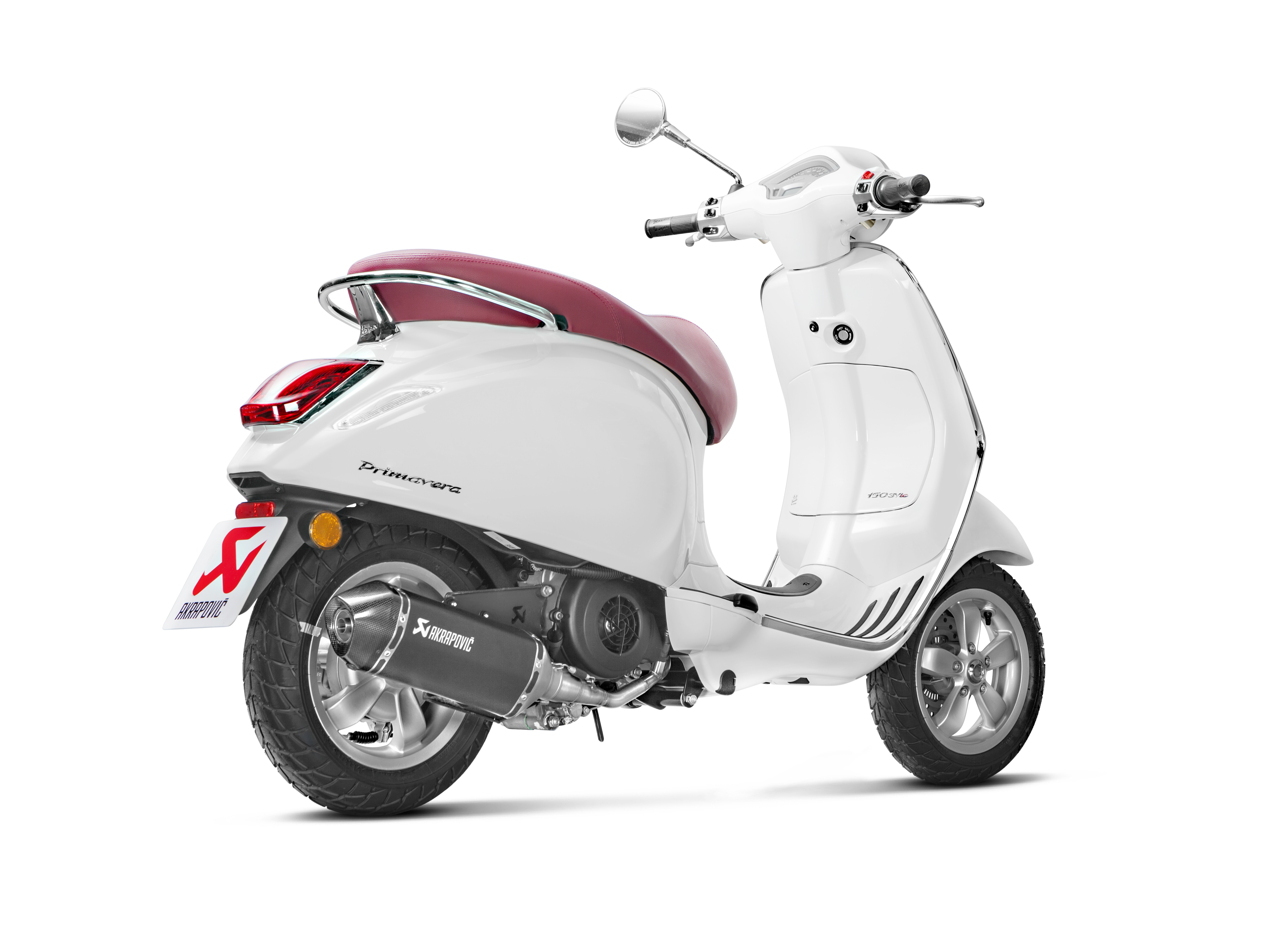 AKRAPOVIC SCARICO INOX OMOLOGATO VESPA PRIMAVERA / SPRINT 125-150 2017-20 - AKRAPOVIC immagine 3