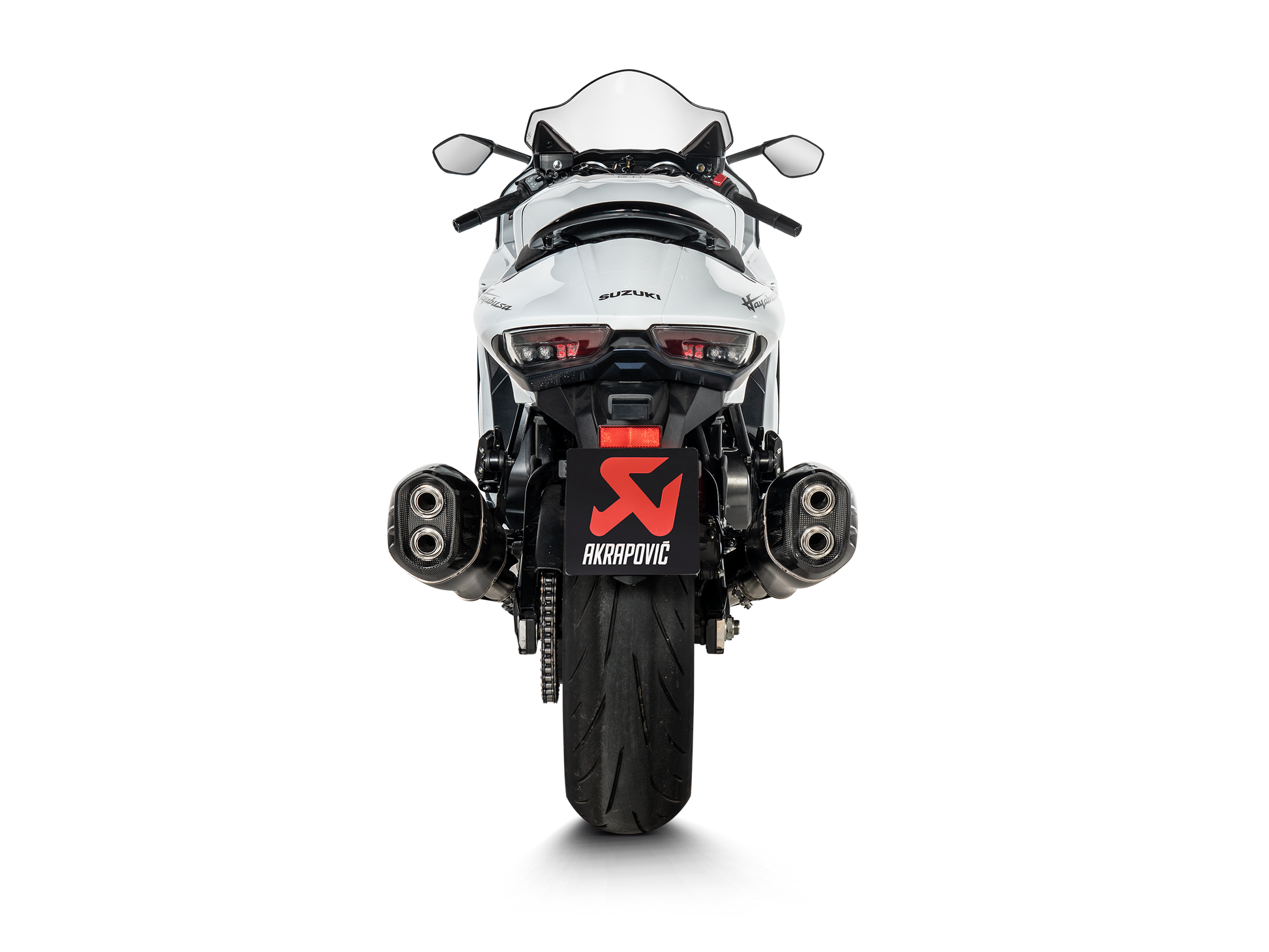 AKRAPOVIC TERMINALE TITANIO SUZUKI GSX R 1300 HAYABUSA 2025 - AKRAPOVIC immagine 4